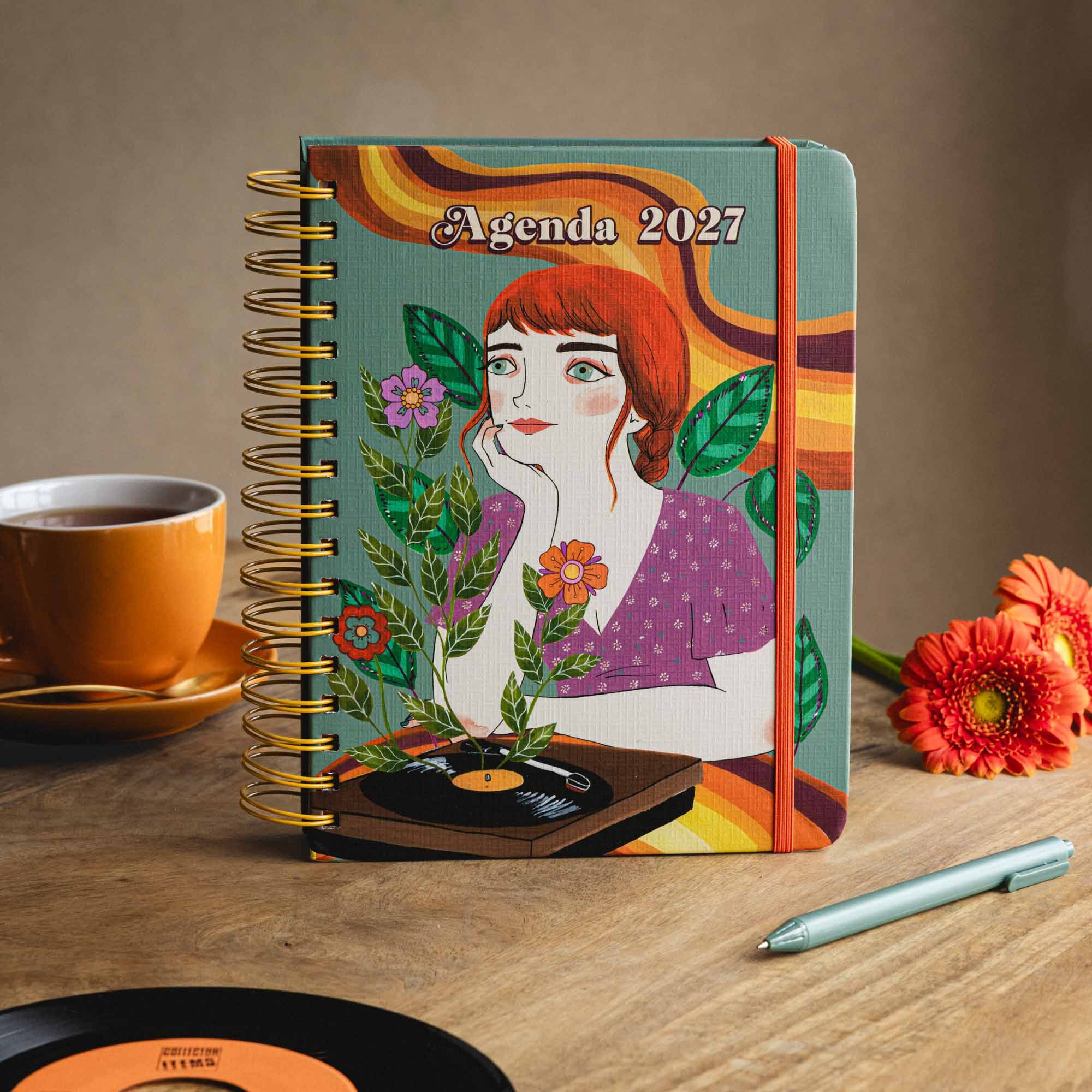 Portada Agenda anual diaria 2027 María Hesse 0