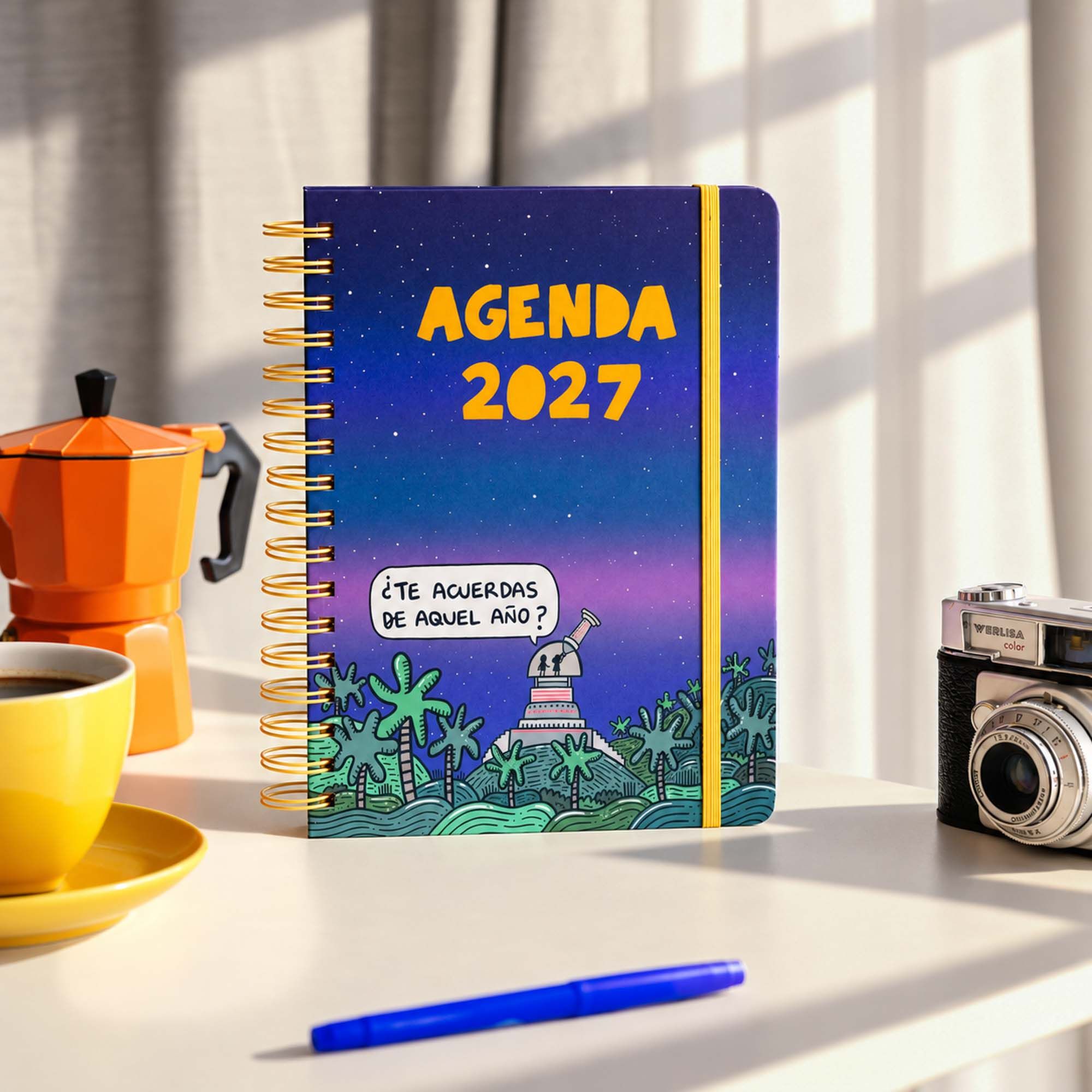 Portada Agenda anual semanal 2027 72 kilos 0