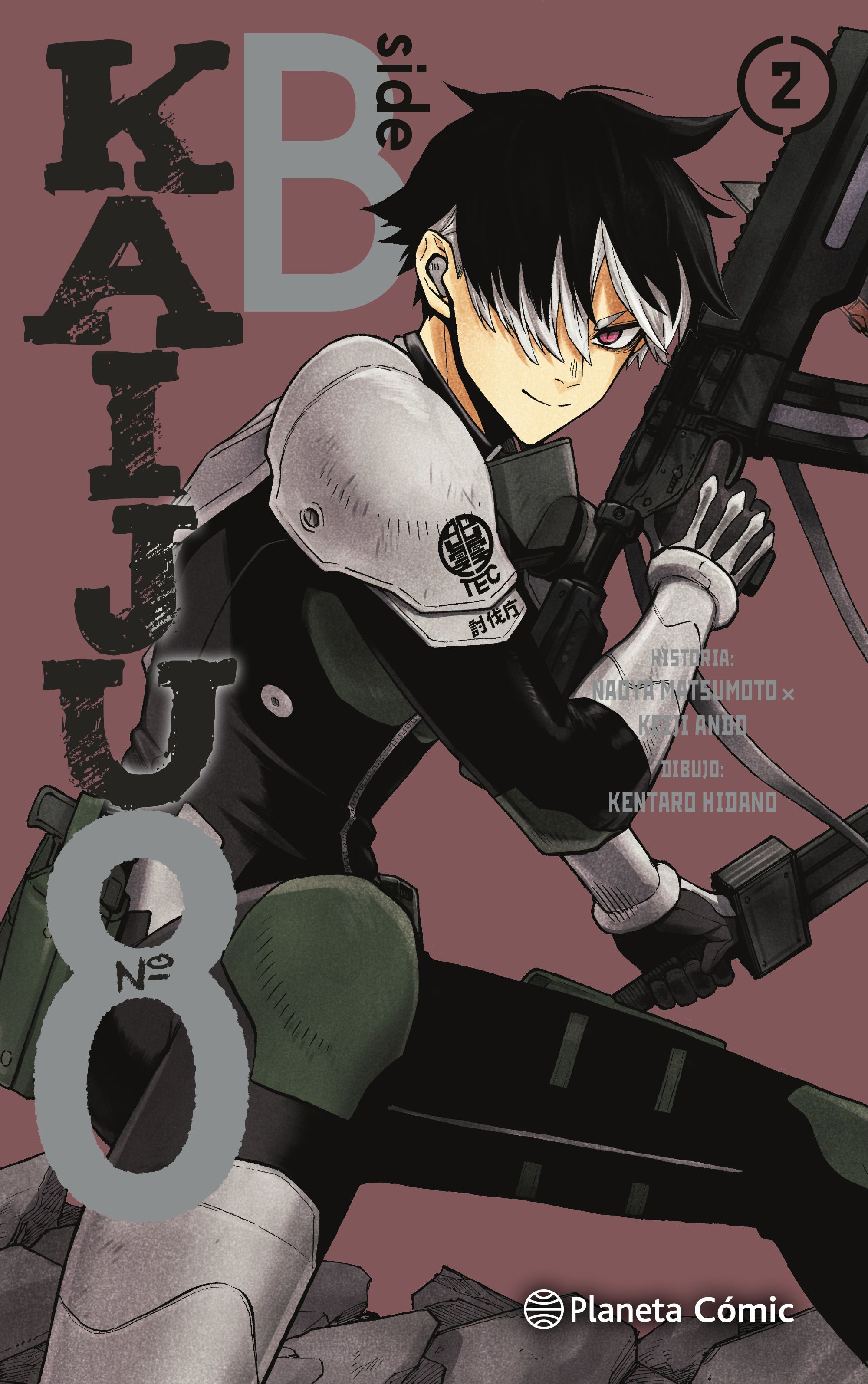 Portada Kaiju 8 Side B nº 02