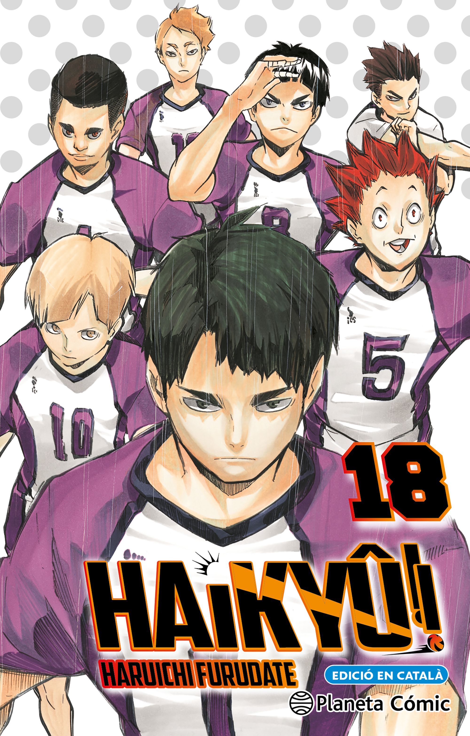 Portada Haikyû!! n. 18/45 (català)