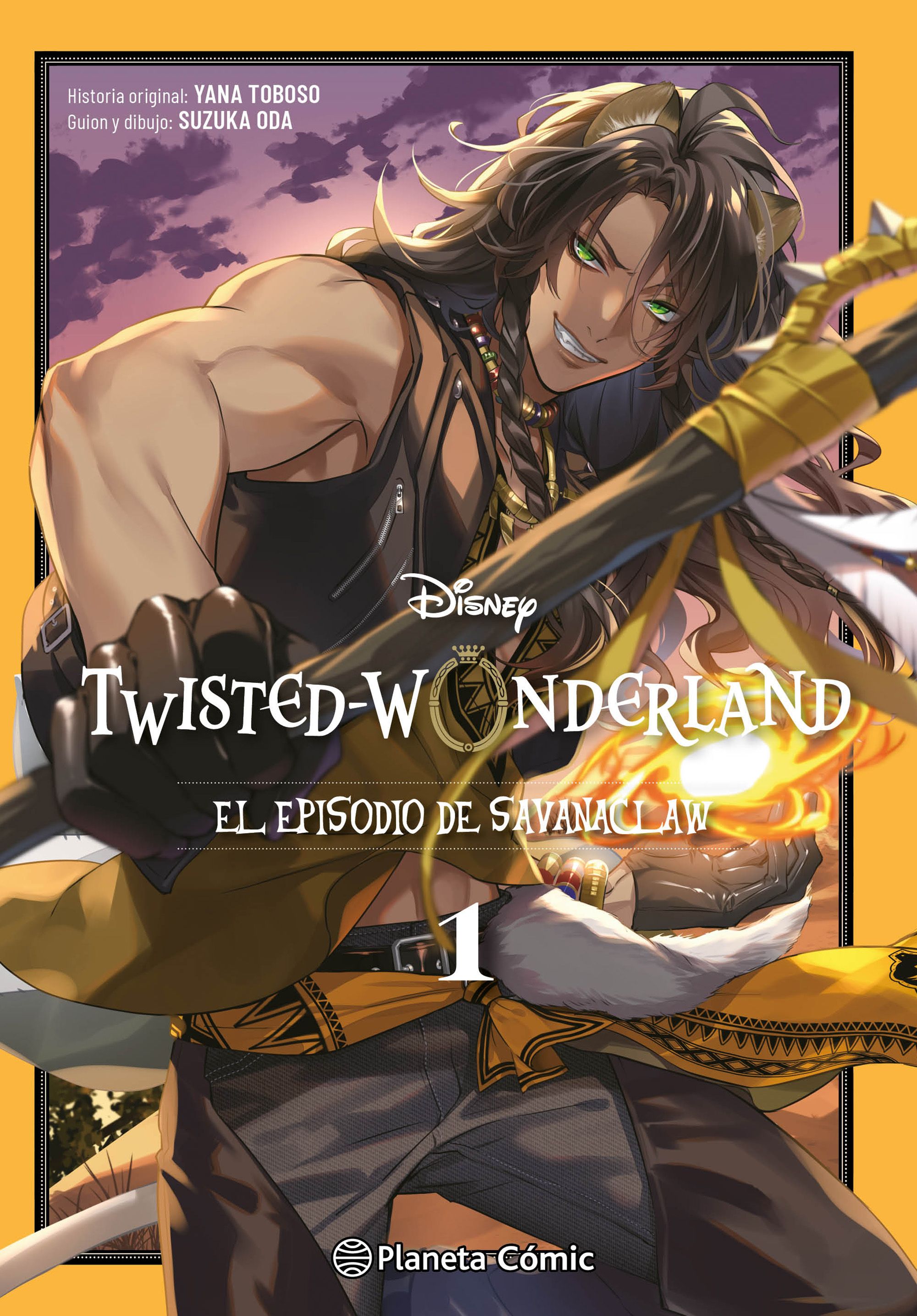 Portada Twisted Wonderland Savanaclaw nº 01