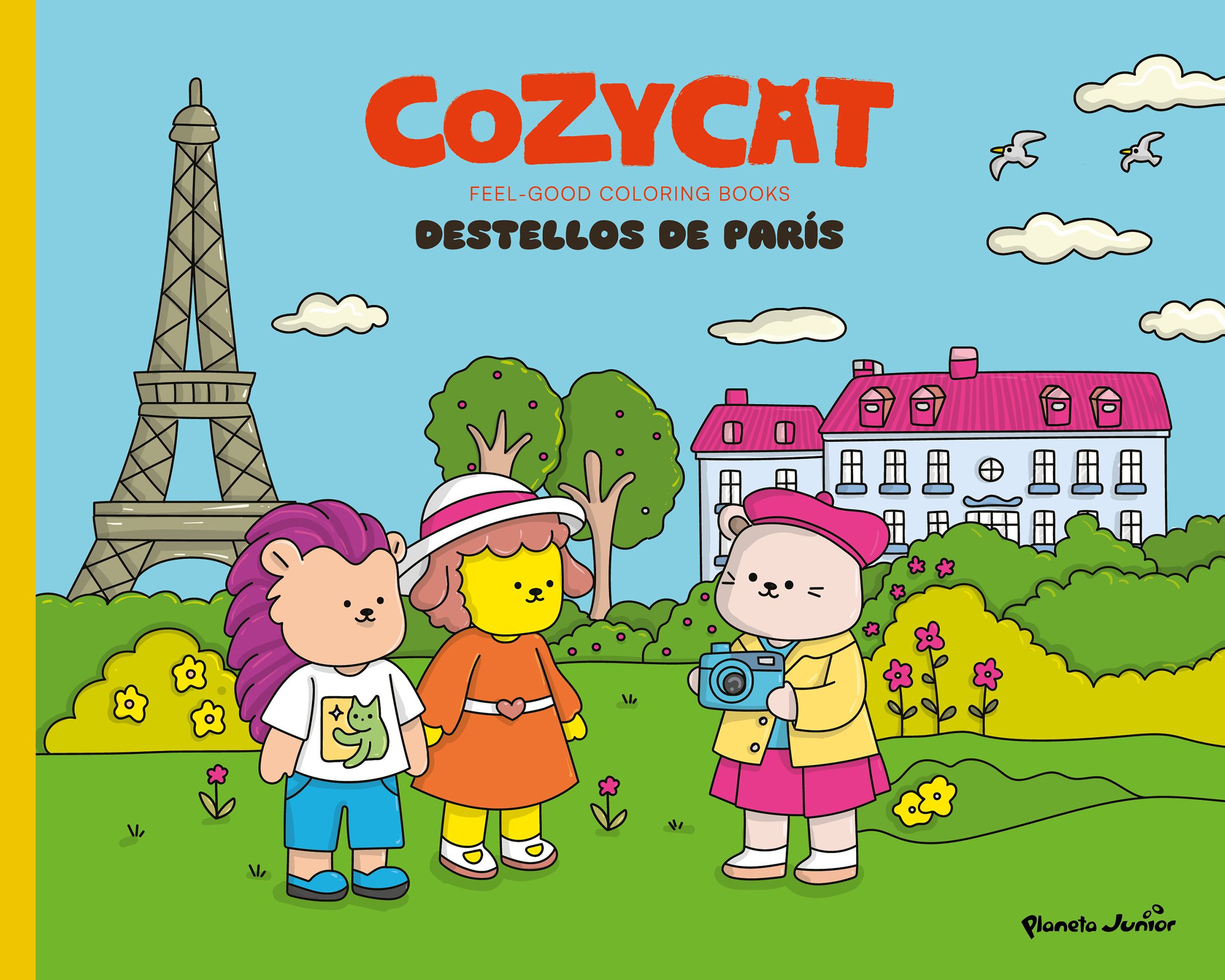 Portada Cozy Cat. Destellos de París