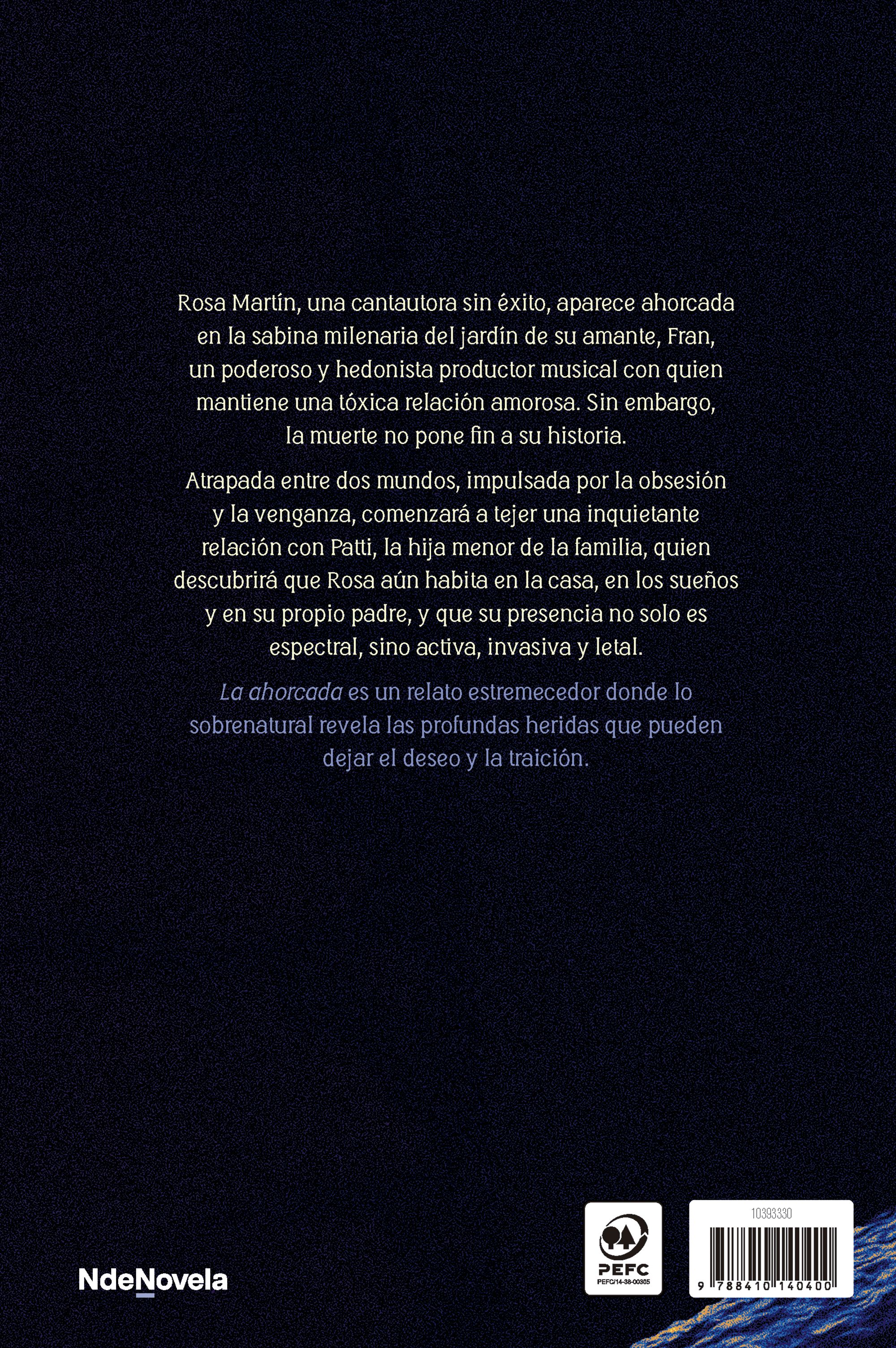 Miniatura contraportada La ahorcada