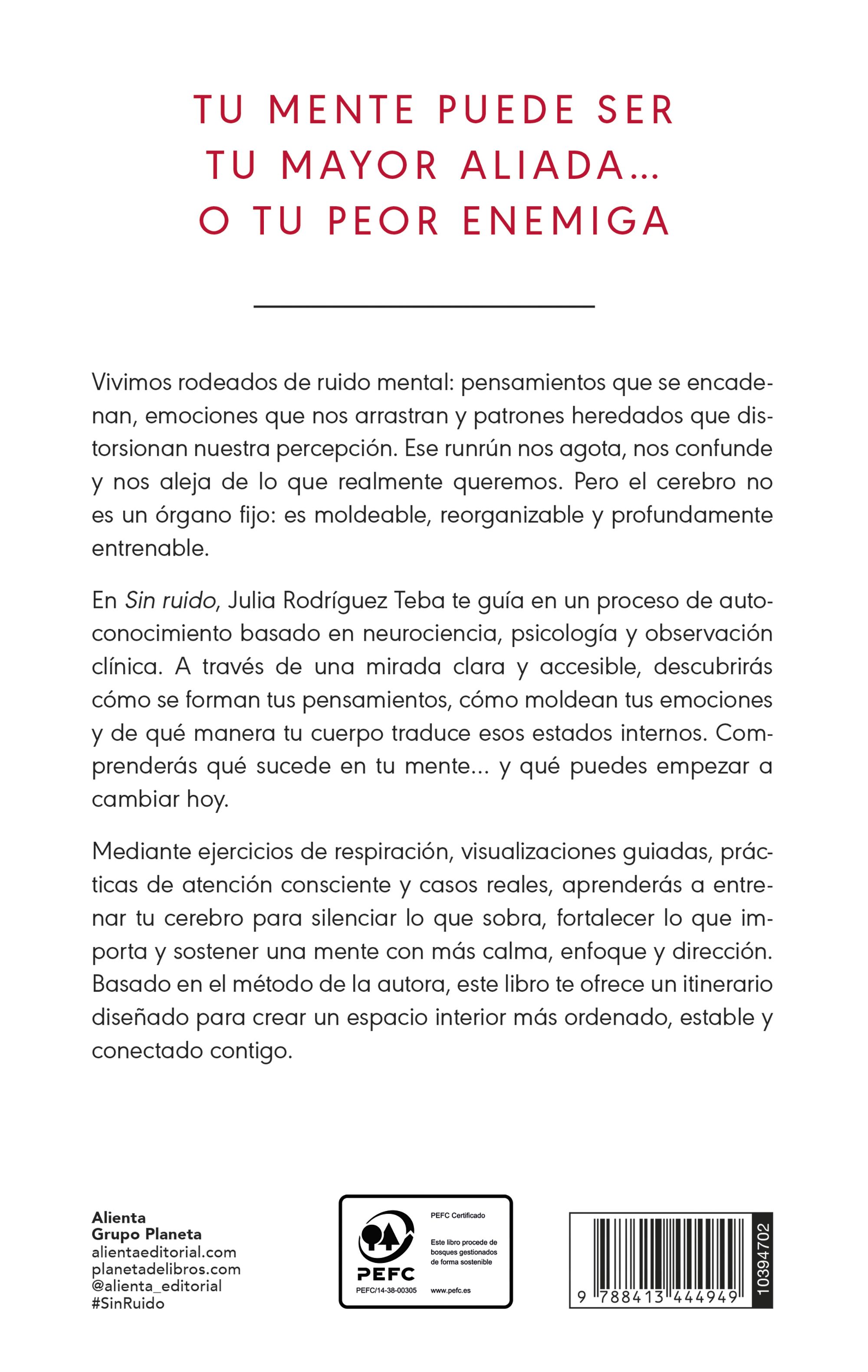 Miniatura contraportada Sin ruido