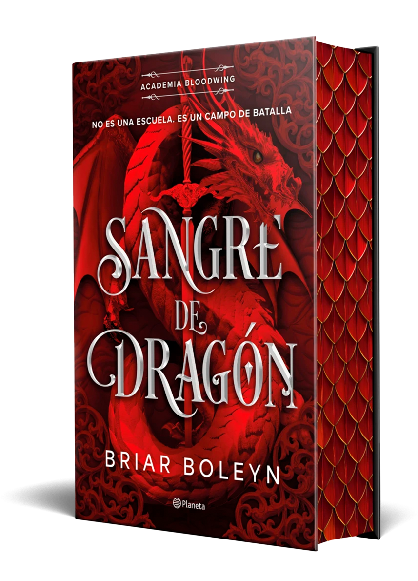Miniatura portada 3d Sangre de dragón (Academia Bloodwing 1) Edición limitada con cantos tintados