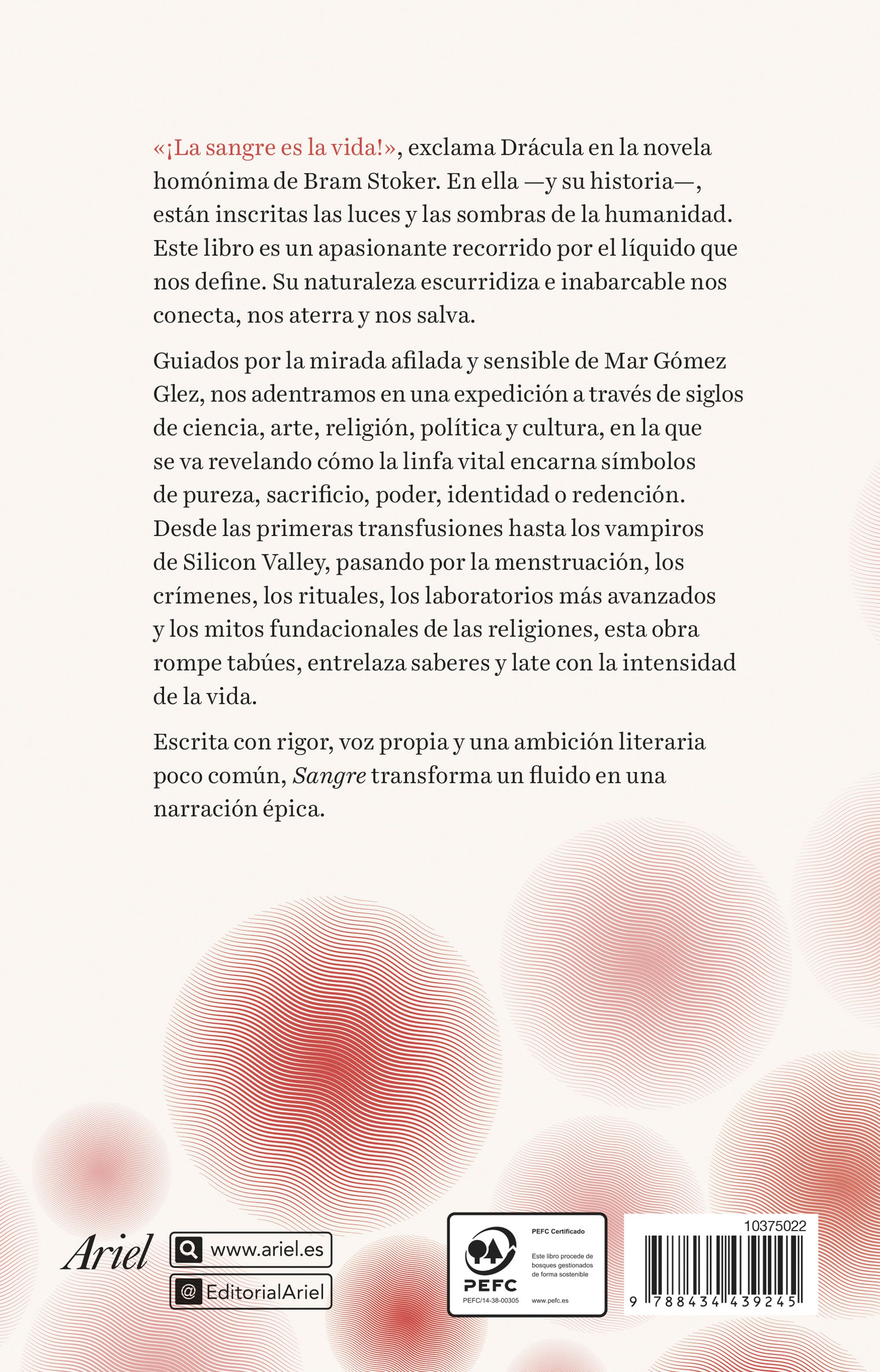 Miniatura contraportada Sangre