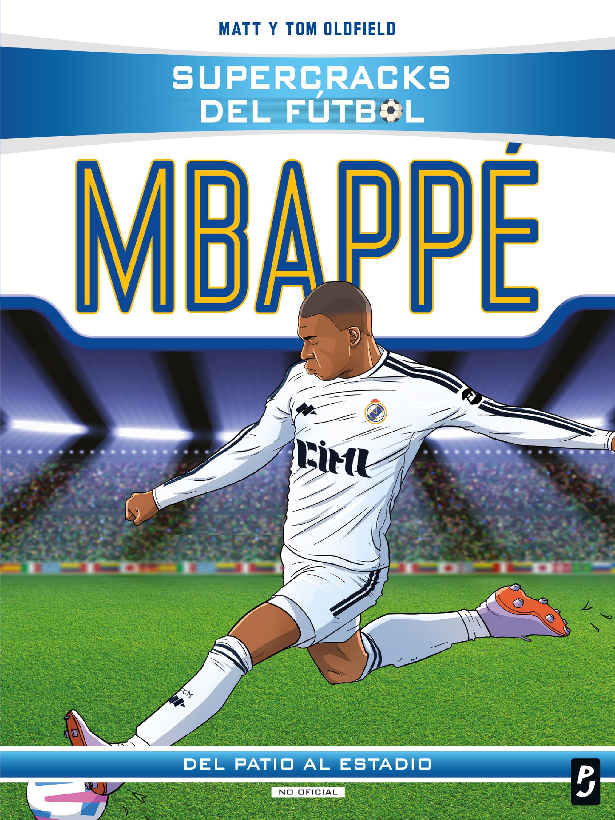 Portada Supercracks del fútbol. Kylian Mbappé
