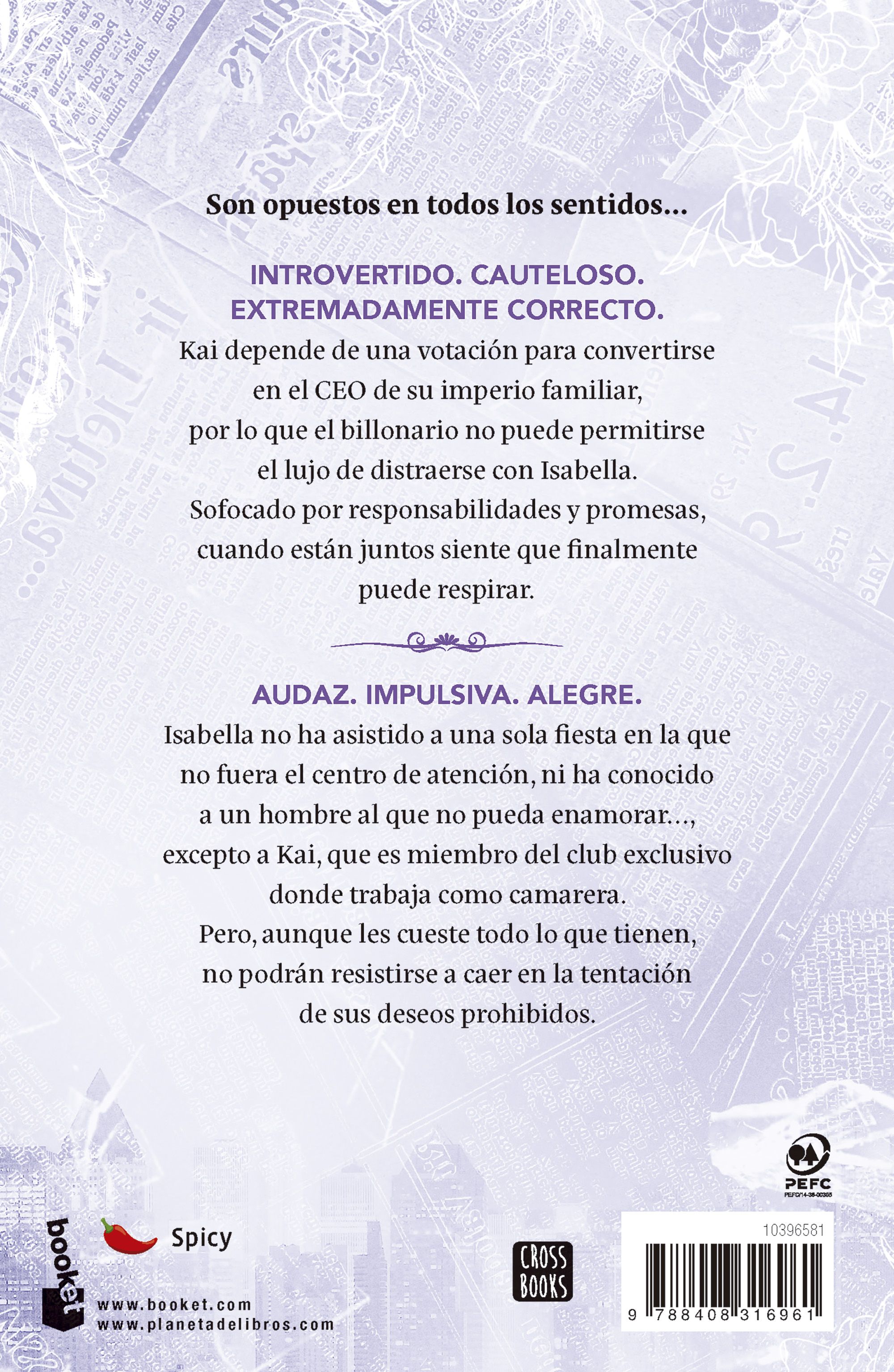 Miniatura contraportada Rey de la soberbia (Serie Pecados, 2)