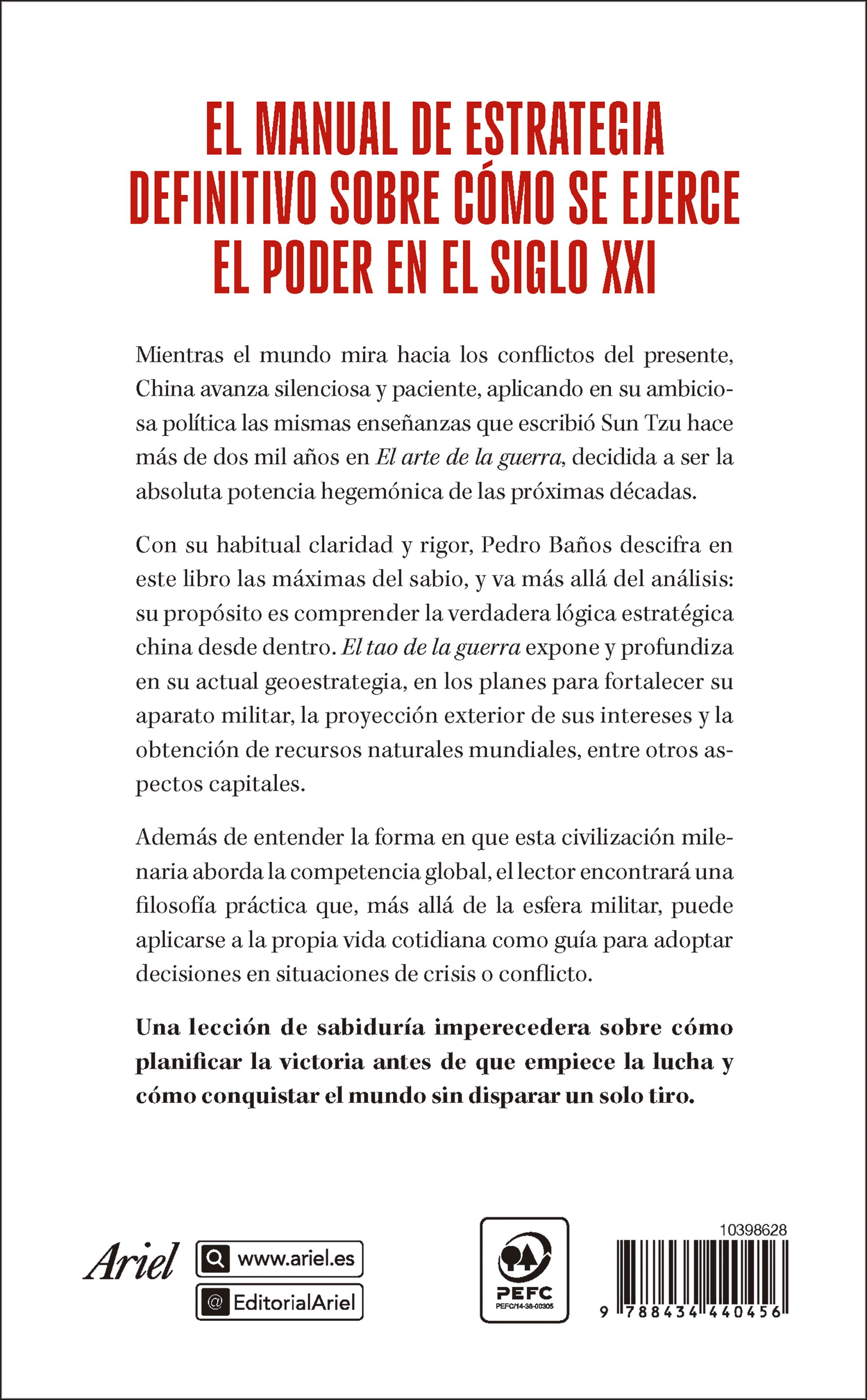 Miniatura contraportada El tao de la guerra