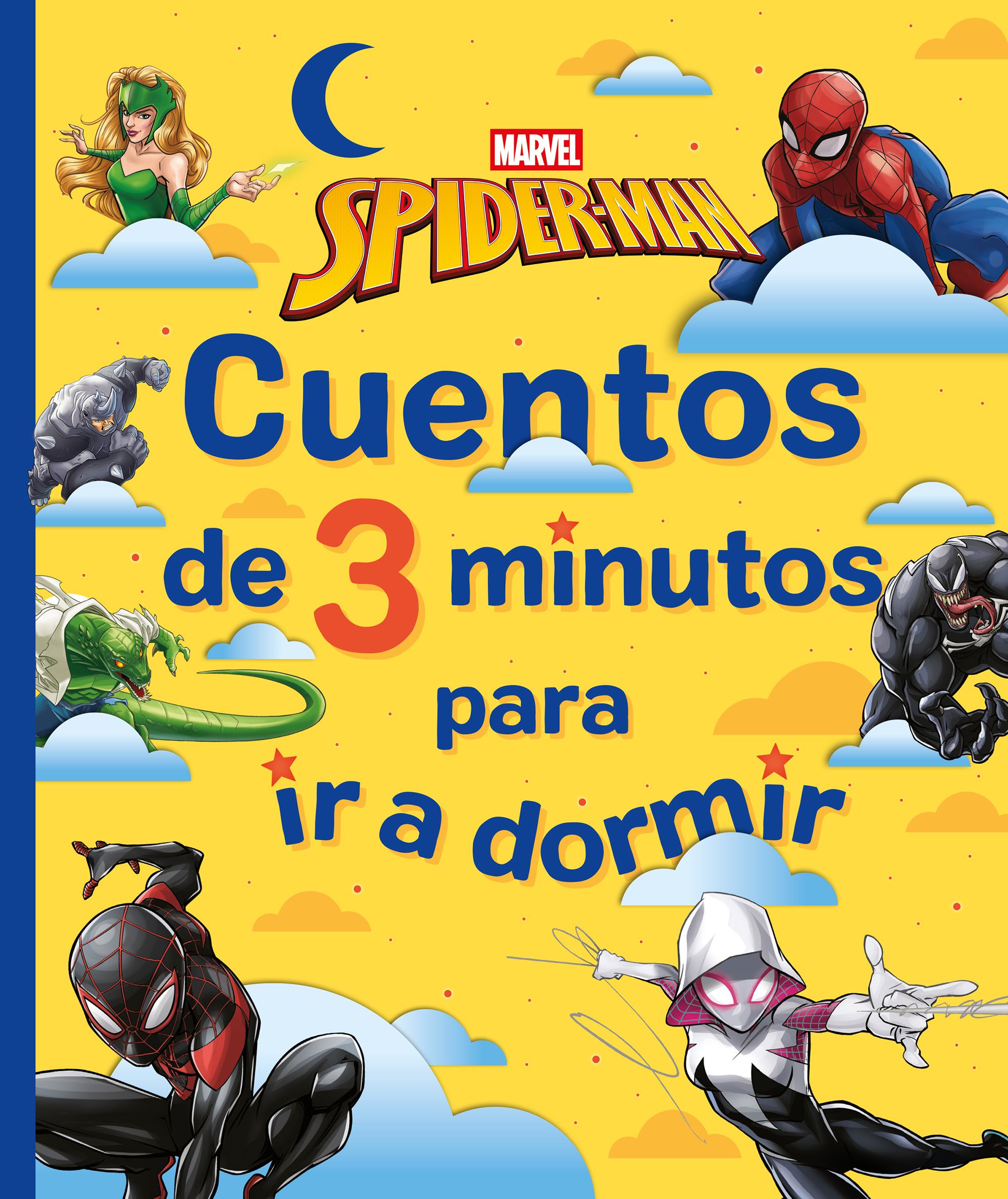 Portada Spider-Man. Cuentos de 3 minutos para ir a dormir