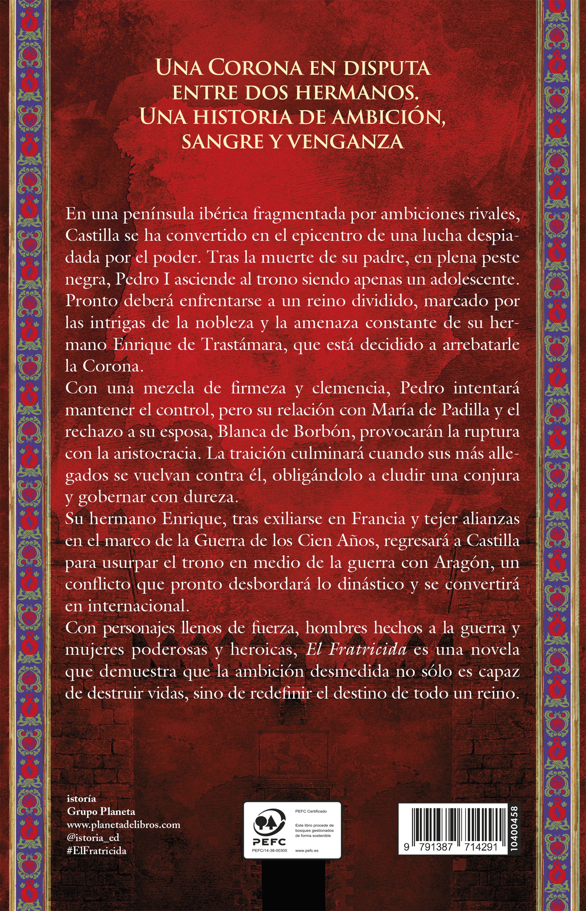 Miniatura contraportada El Fratricida