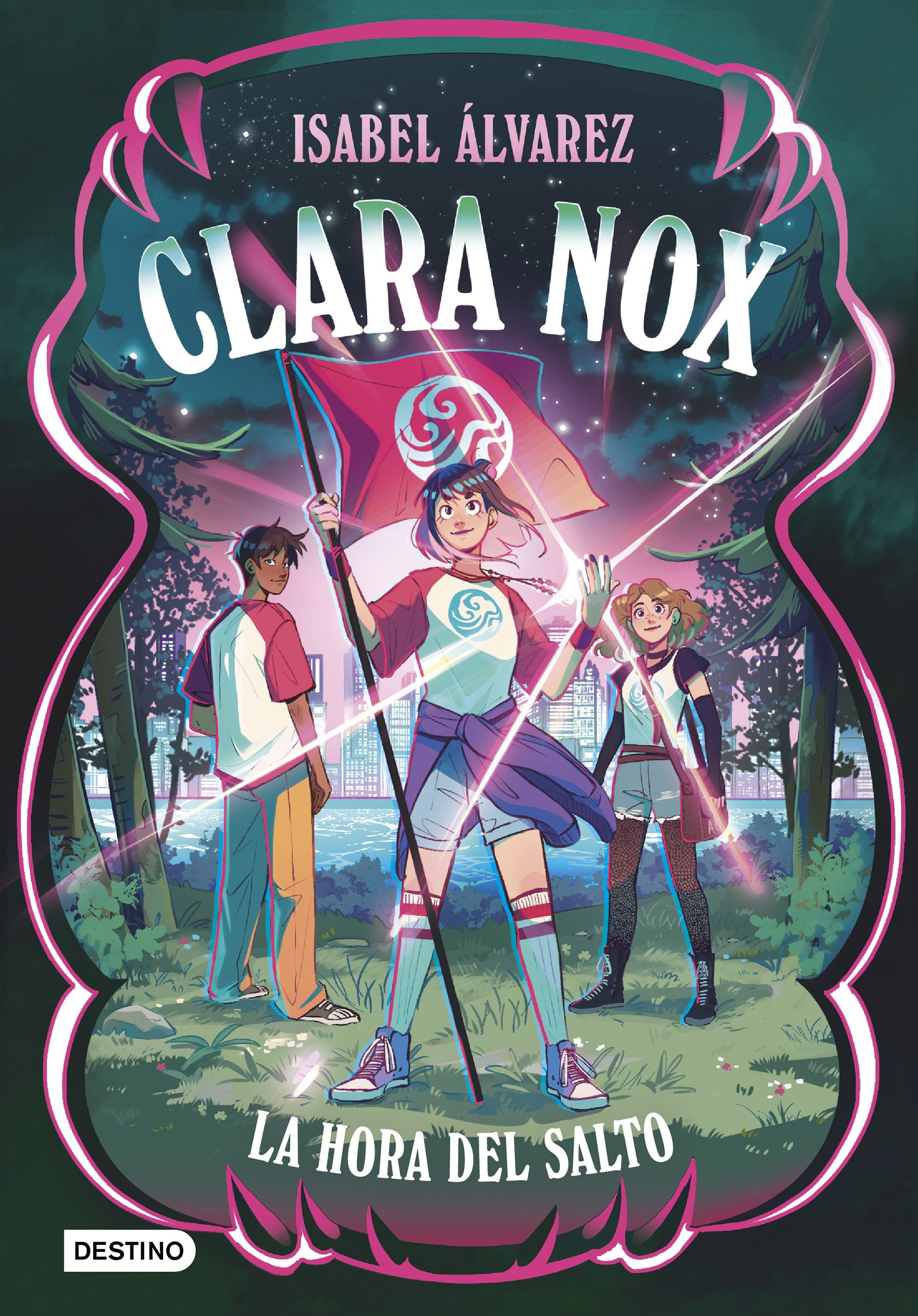 Portada Clara Nox 3. La hora del salto