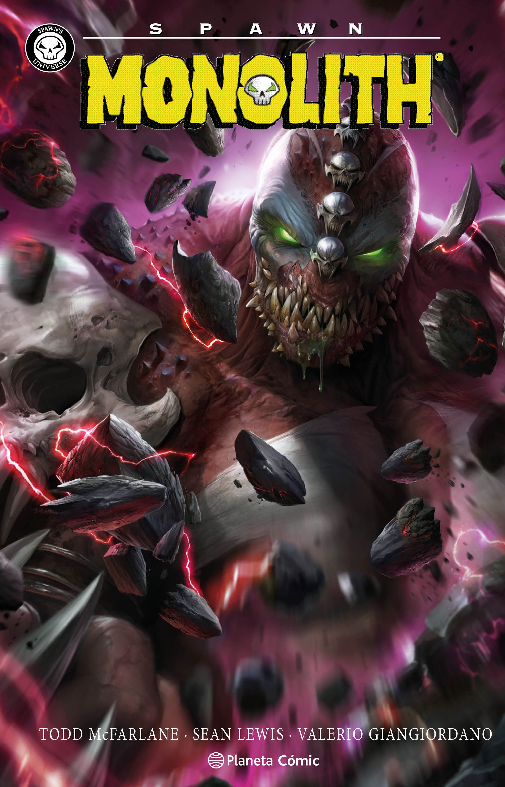 Portada Spawn: Monolith