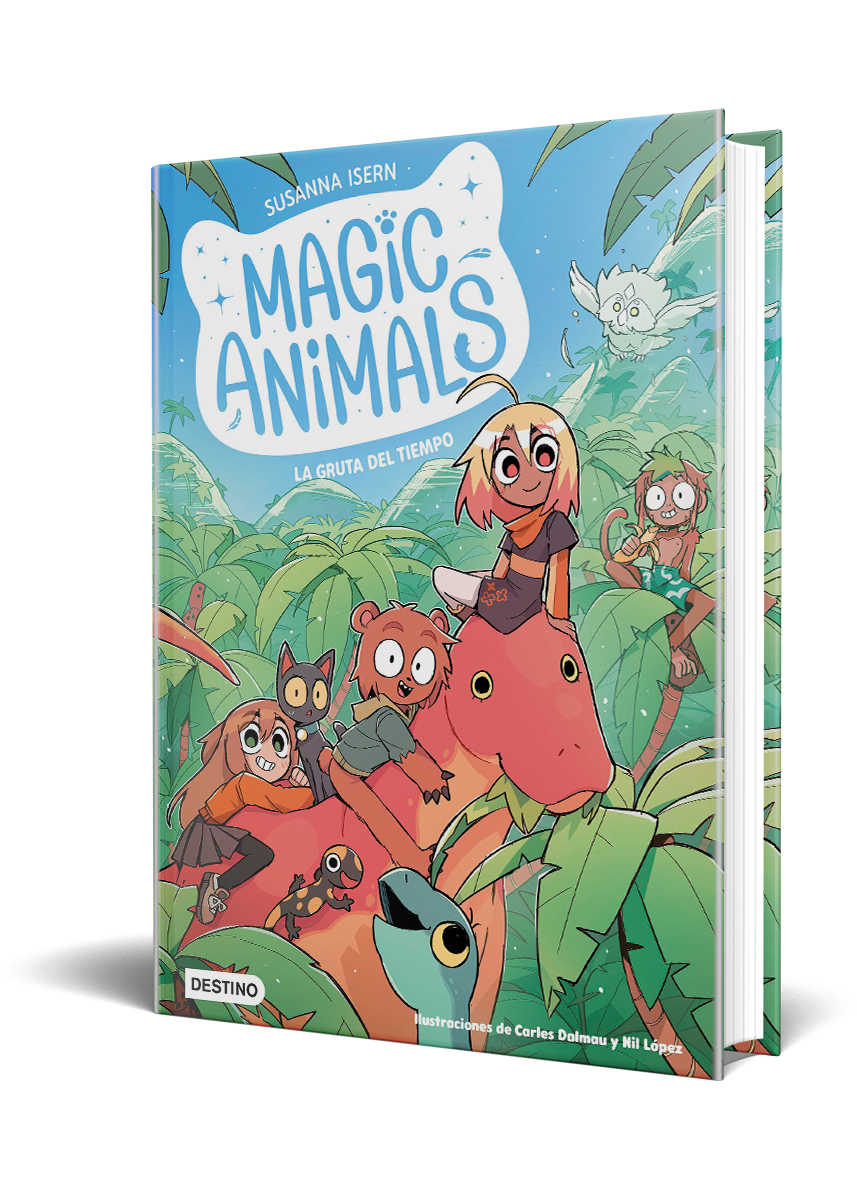 Miniatura portada 3d Magic Animals 12. La gruta del tiempo