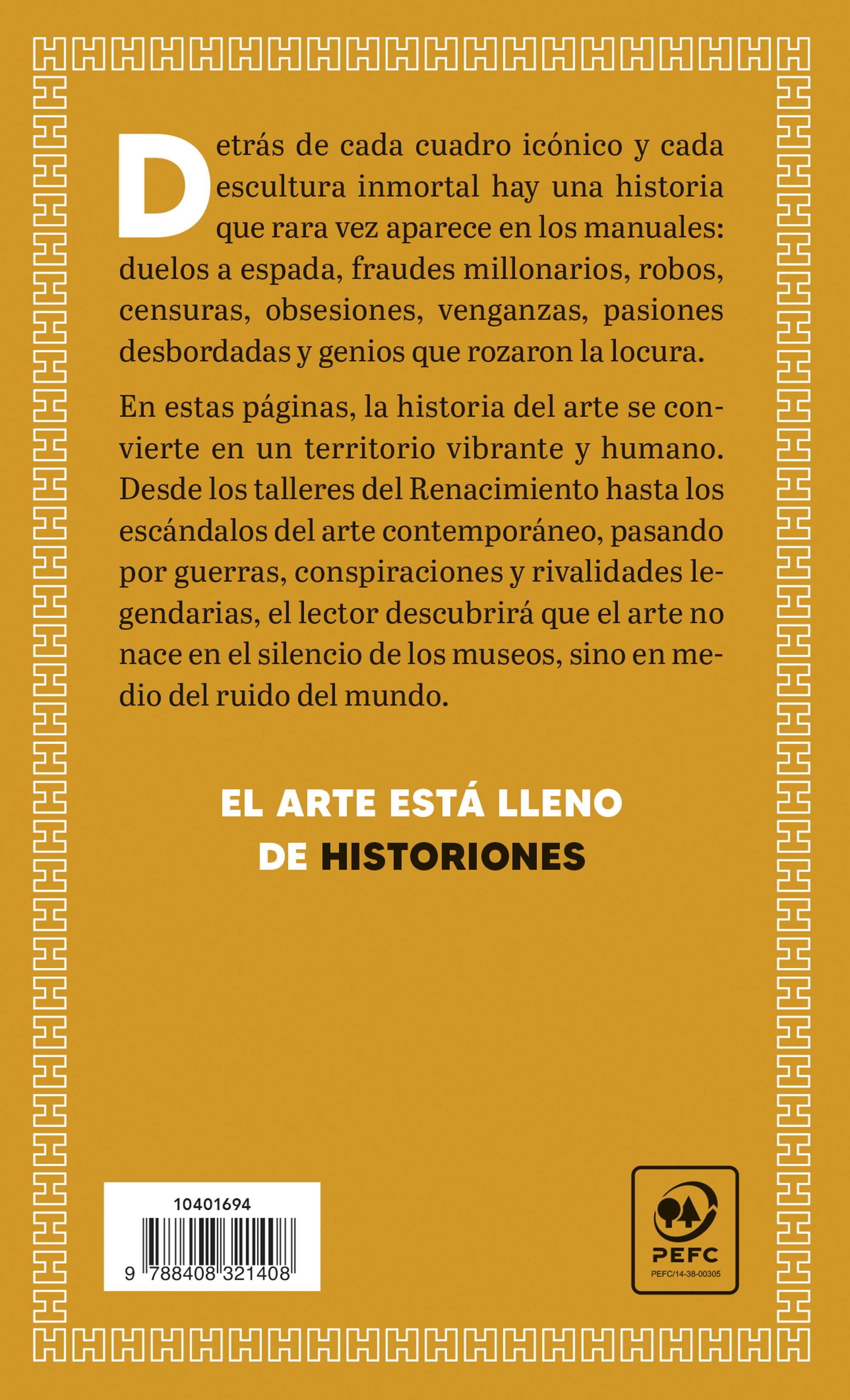 Miniatura contraportada Historiones del arte