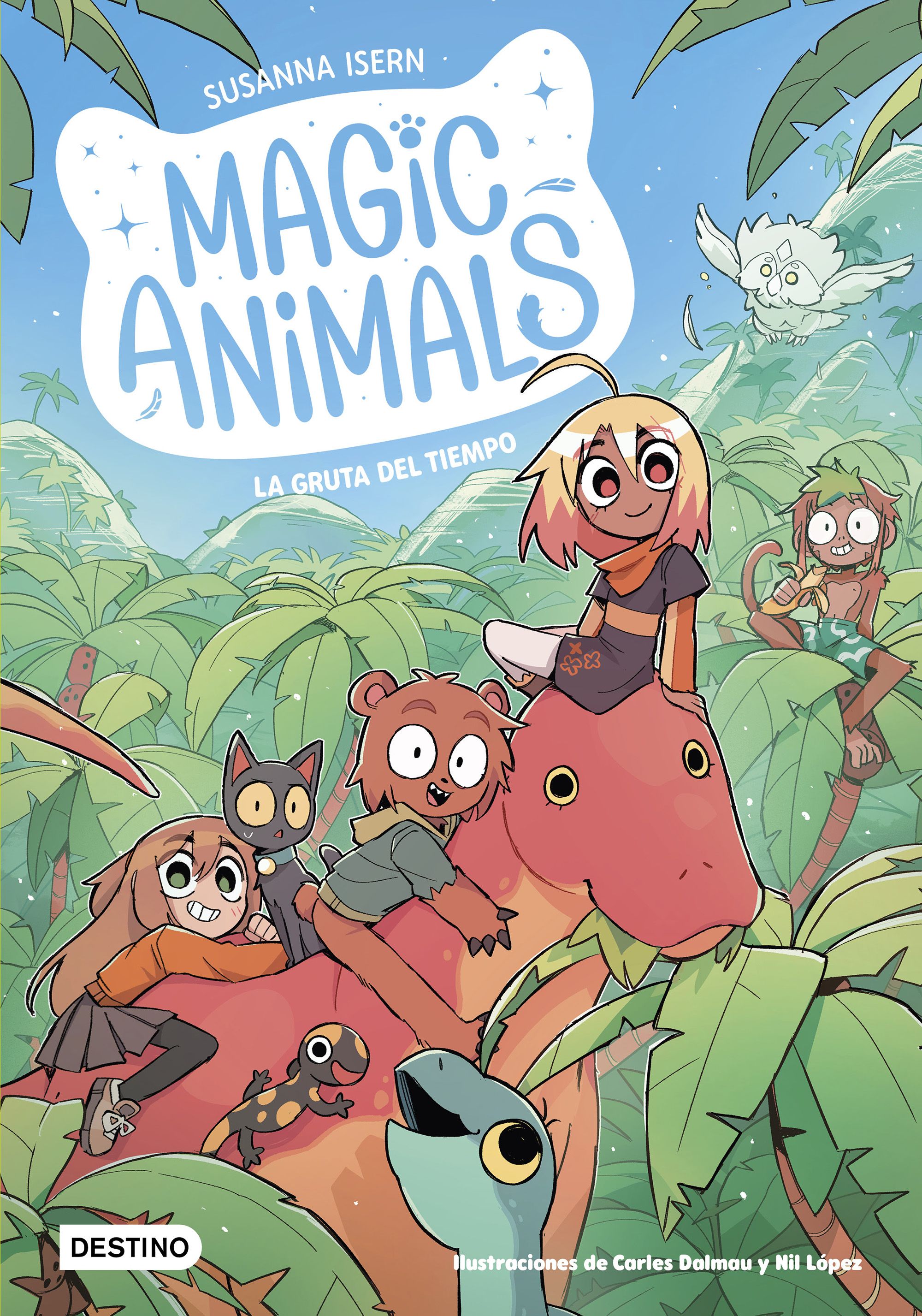 Portada Magic Animals 12. La gruta del tiempo