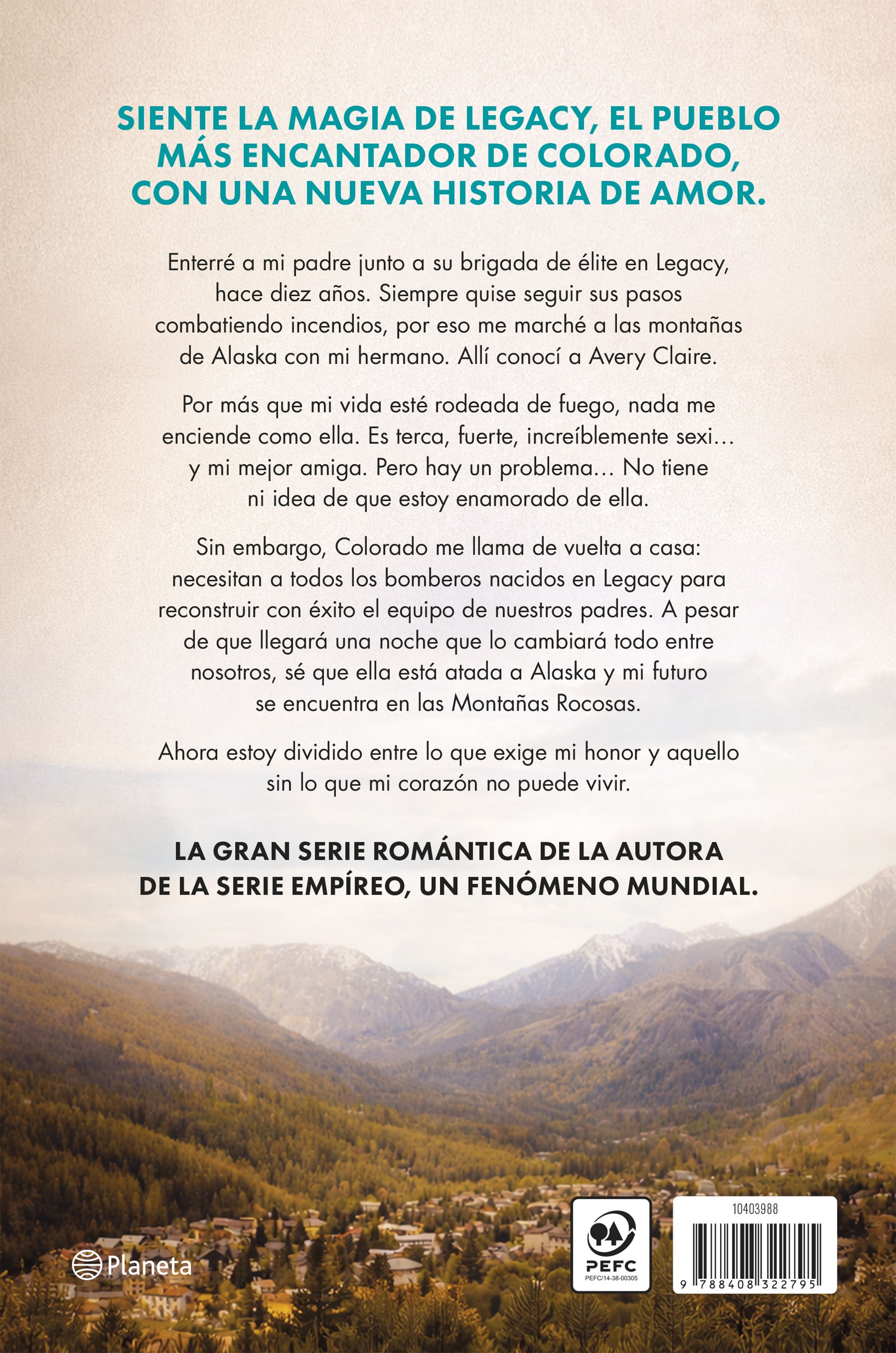 Miniatura contraportada Legacy. Donde todo es posible