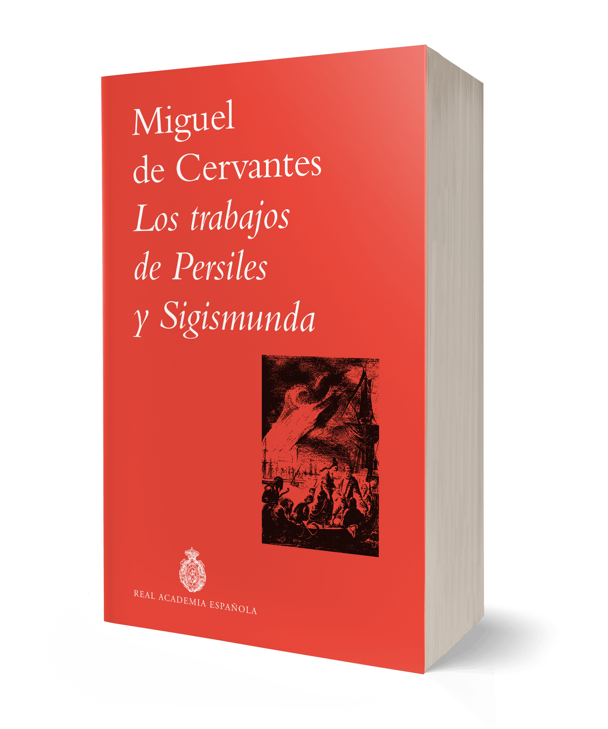 Miniatura portada 3d Los trabajos de Persiles y Sigismunda