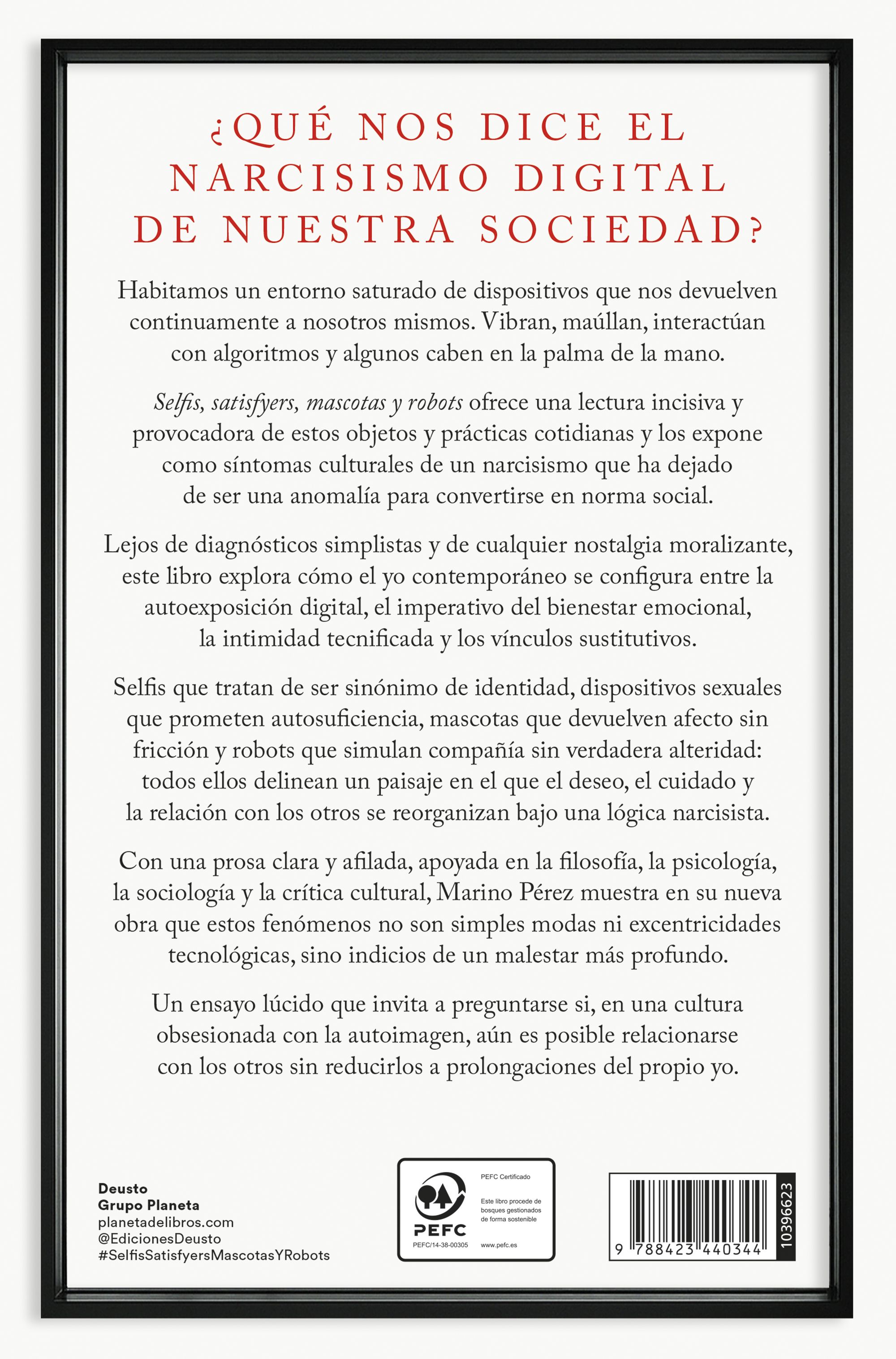 Miniatura contraportada Selfis, satisfyers, mascotas y robots