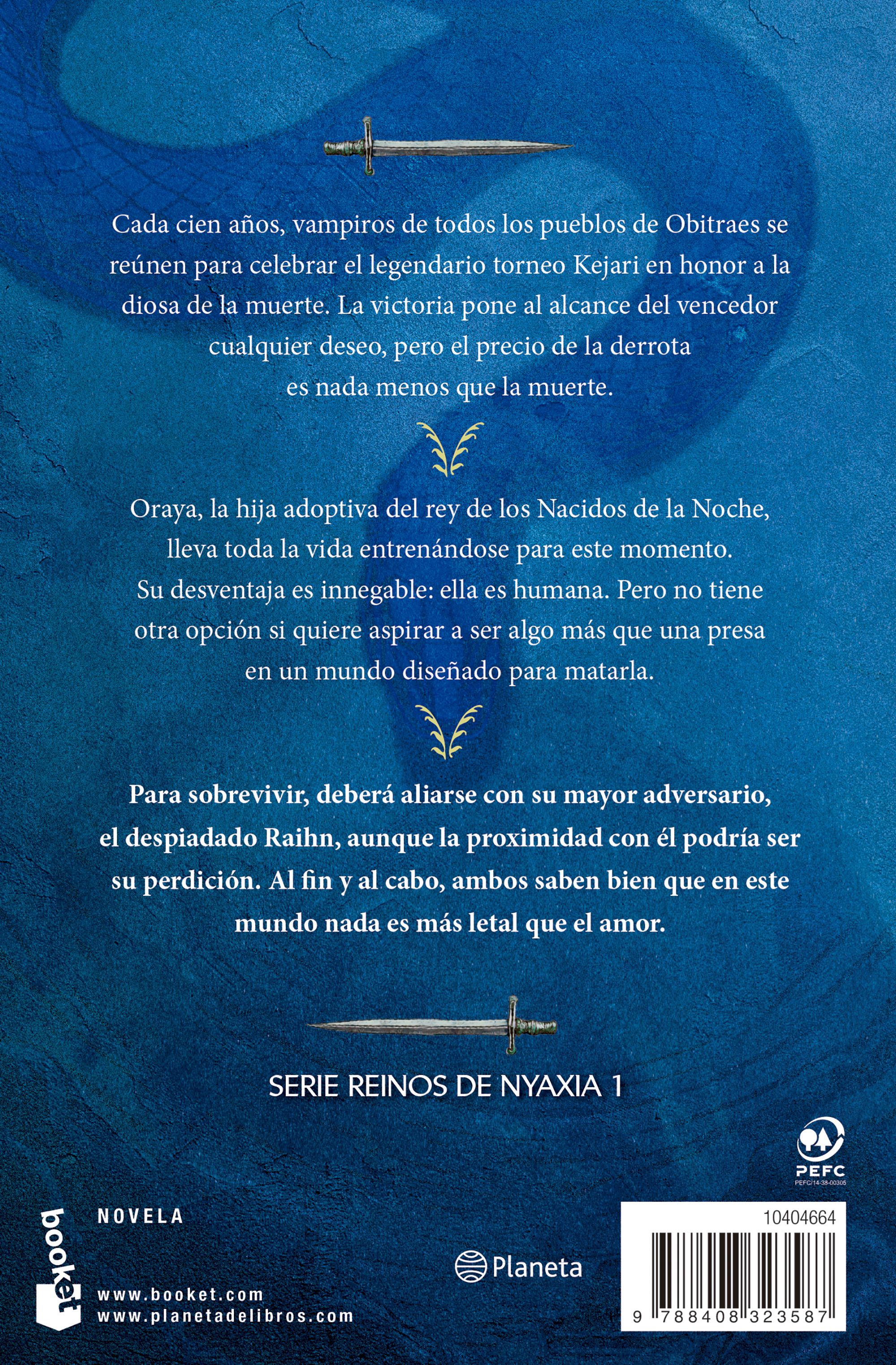 Miniatura contraportada La serpiente y las alas de la noche