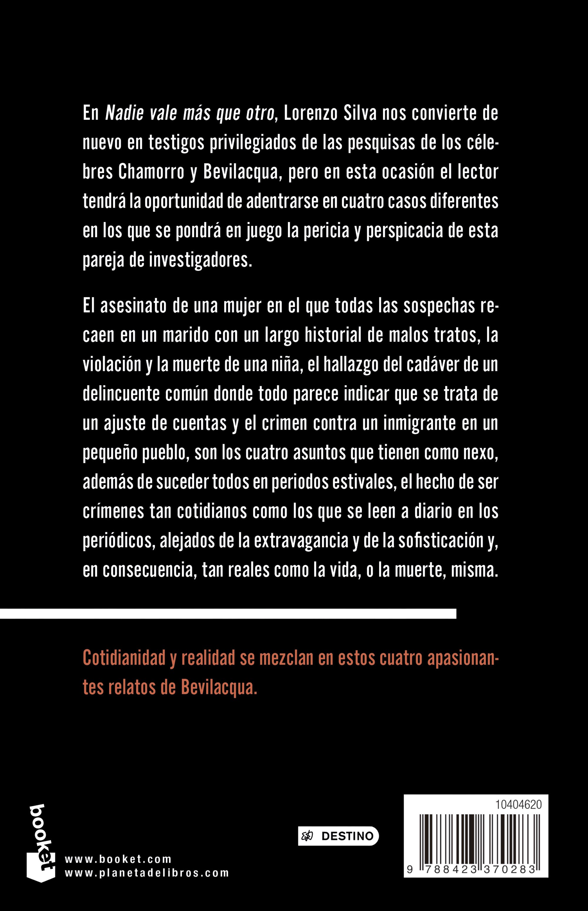 Miniatura contraportada Nadie vale más que otro