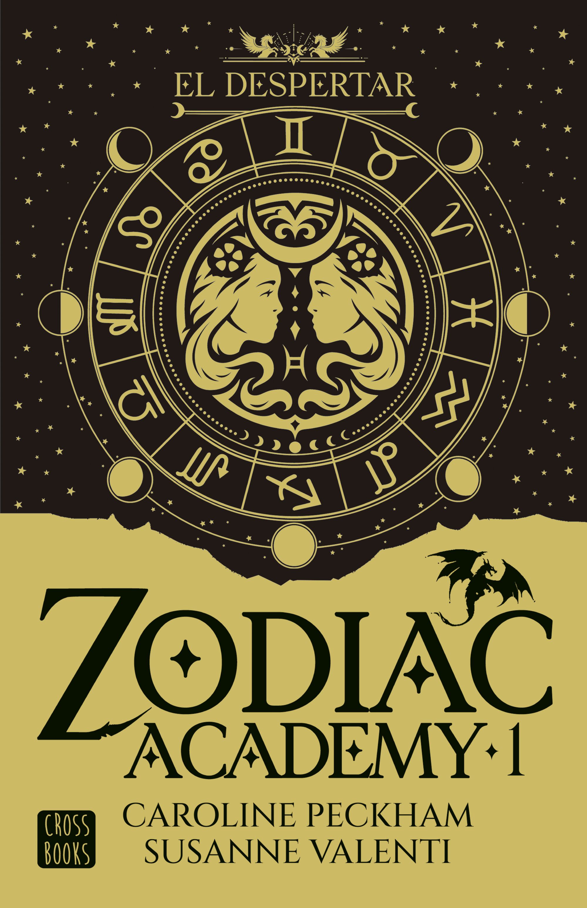 Portada Zodiac Academy 1. El despertar