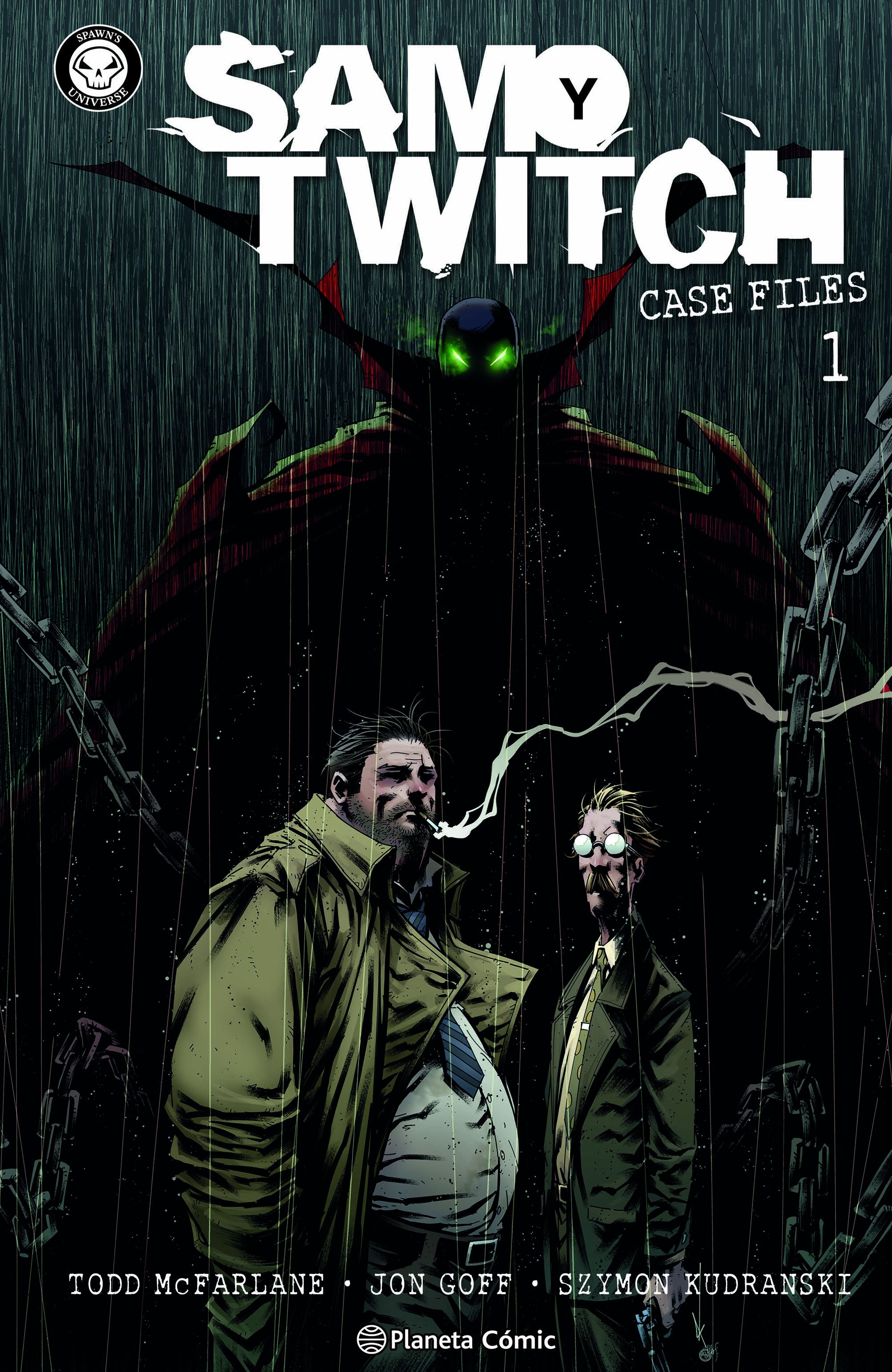 Portada Spawn: Sam y Twitch nº 01