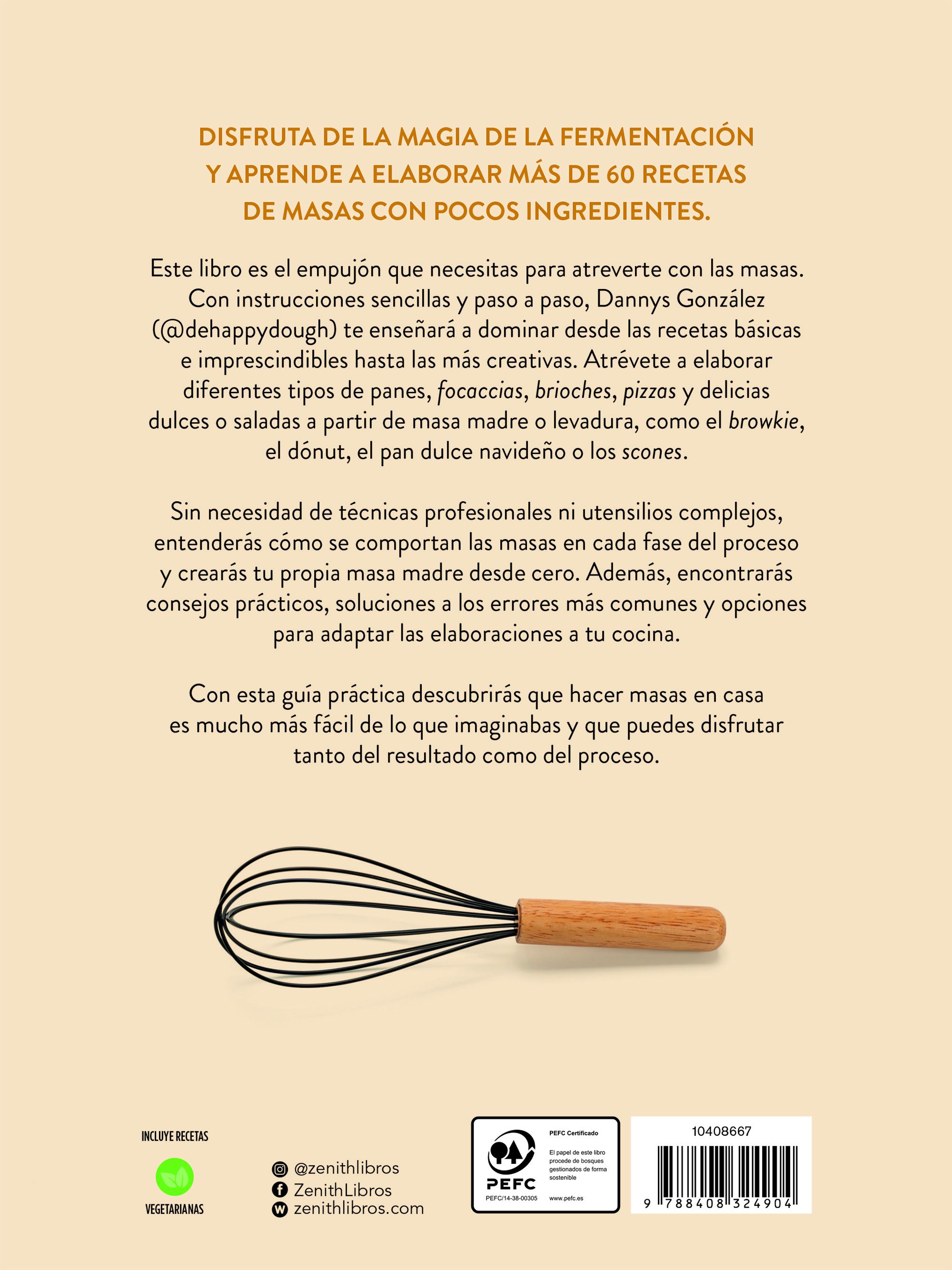 Miniatura contraportada Los secretos de una buena masa