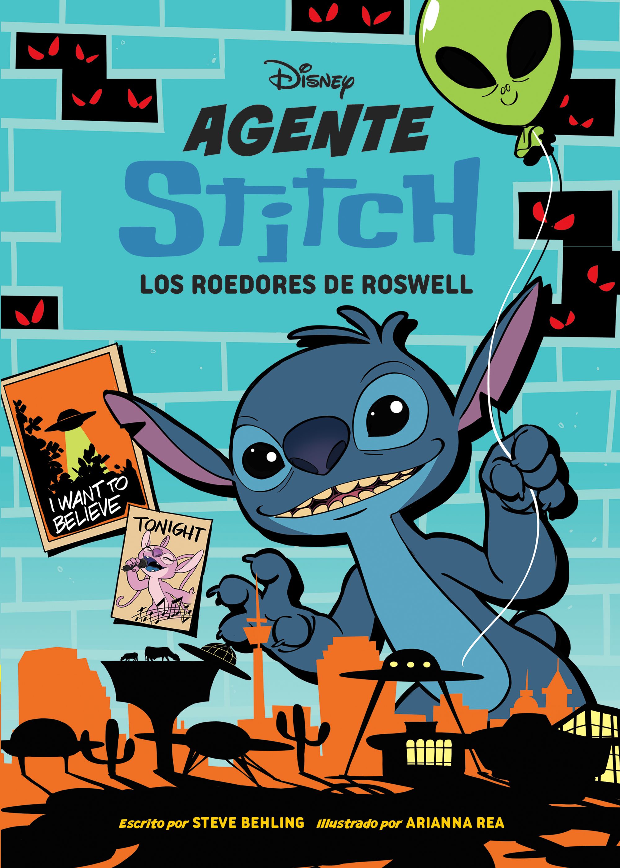 Portada Agente Stitch 5. Los roedores de Roswell