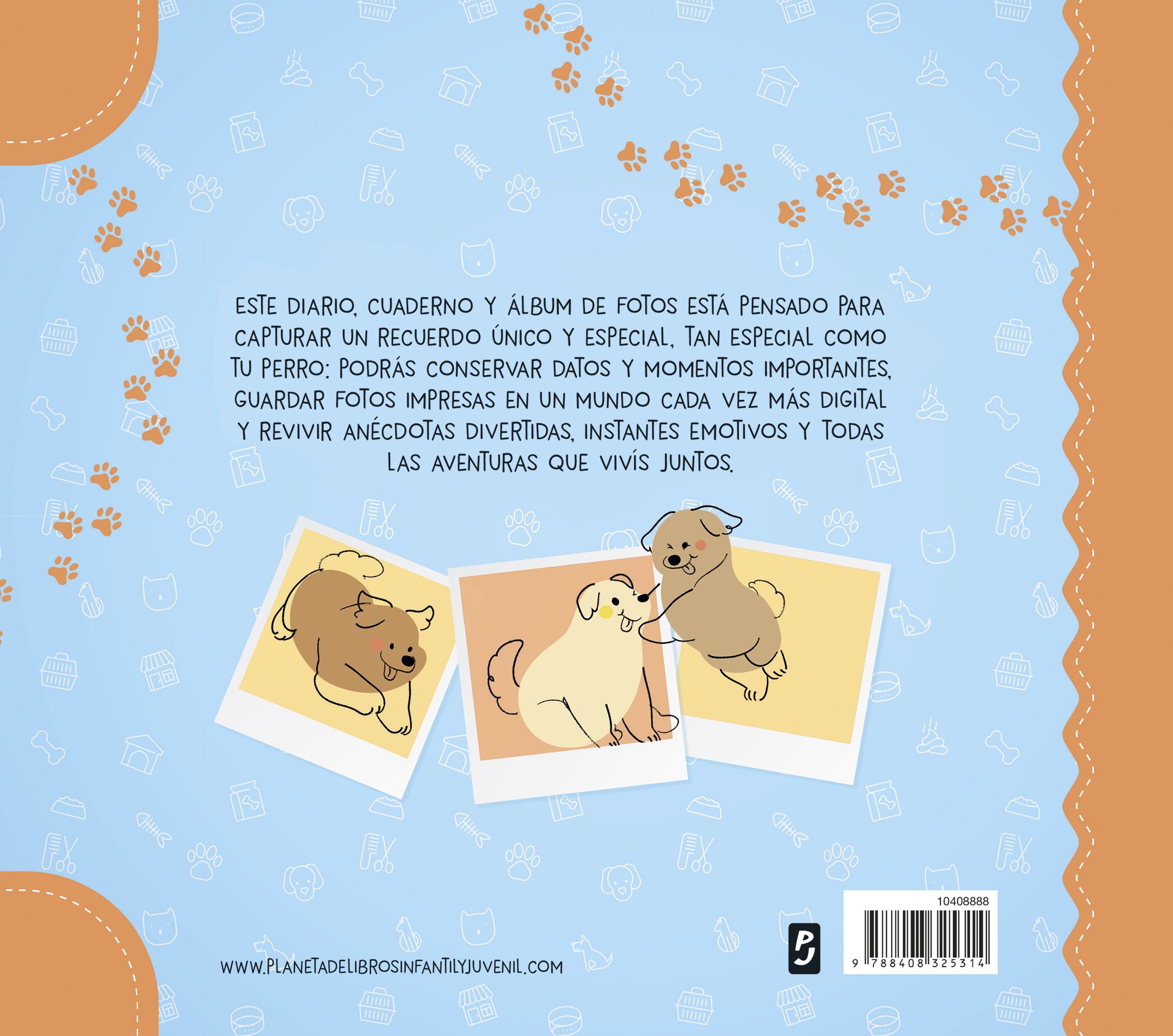 Miniatura contraportada Mi perro. Libro de recuerdos
