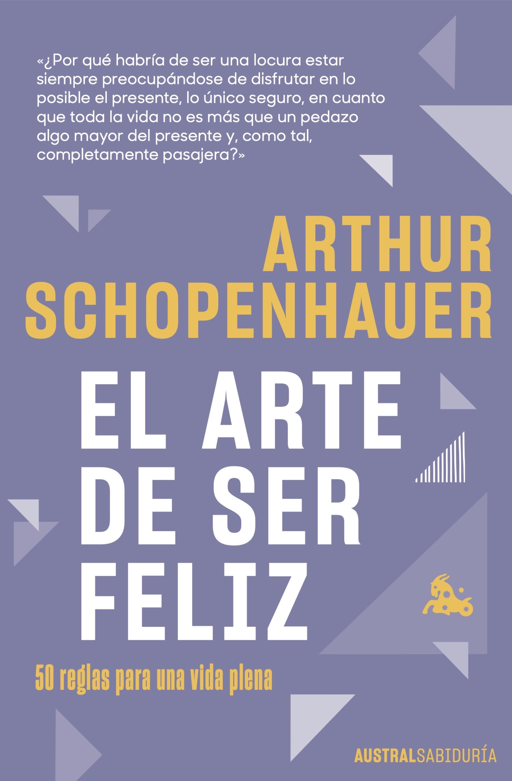 Portada El arte de ser feliz