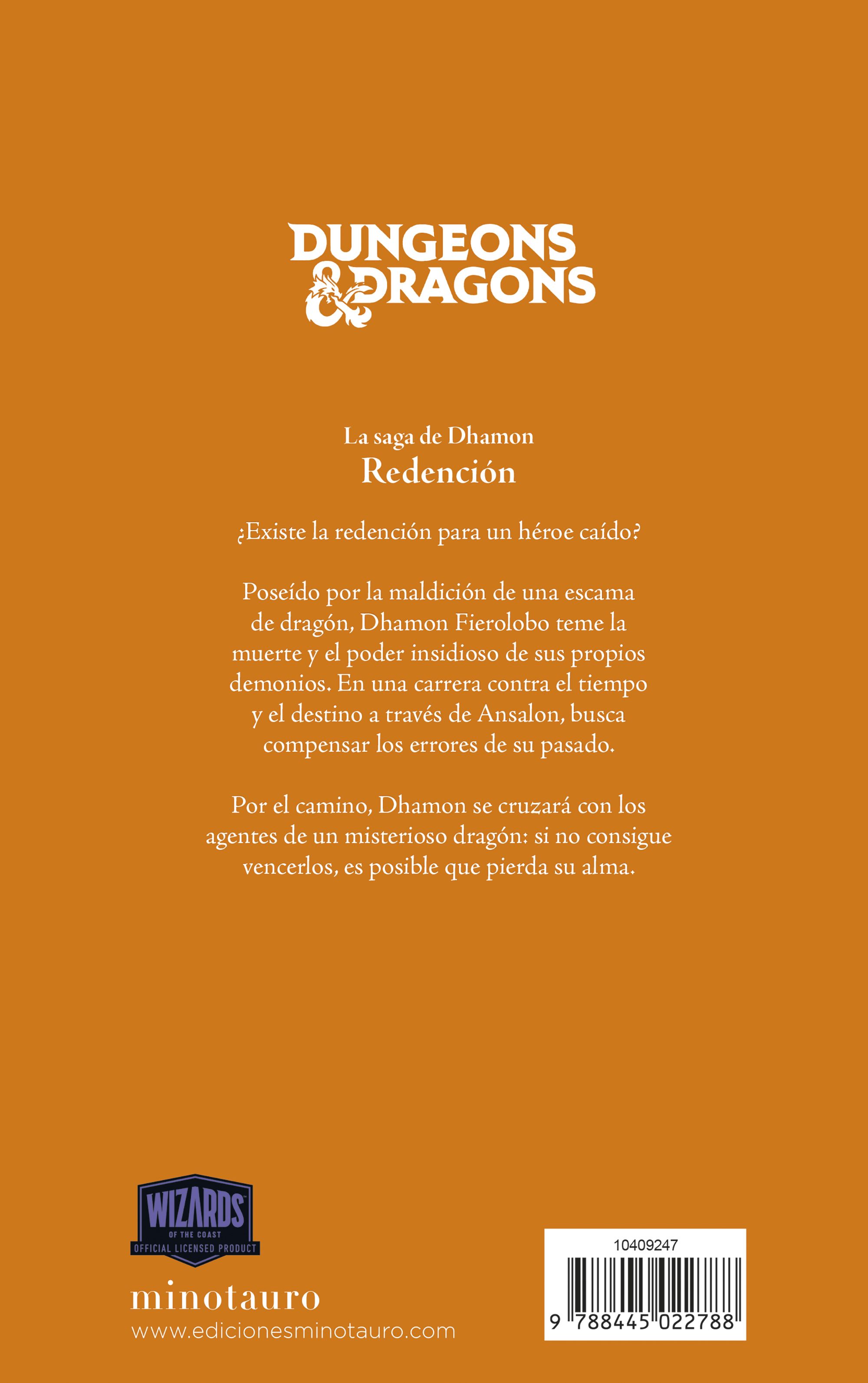 Miniatura contraportada La Saga de Dhamon nº 03/03 Redención