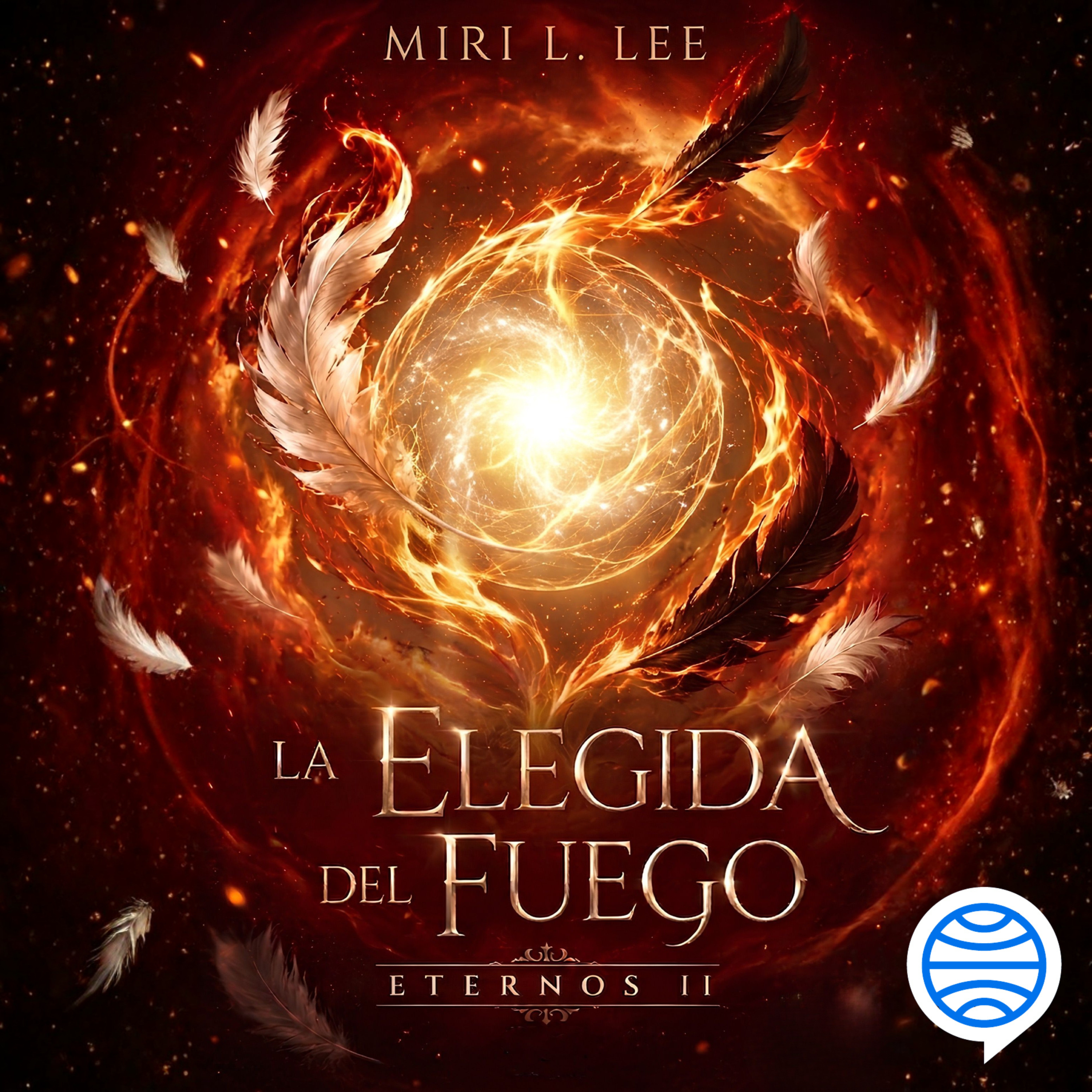Portada La elegida del fuego. Eternos 2