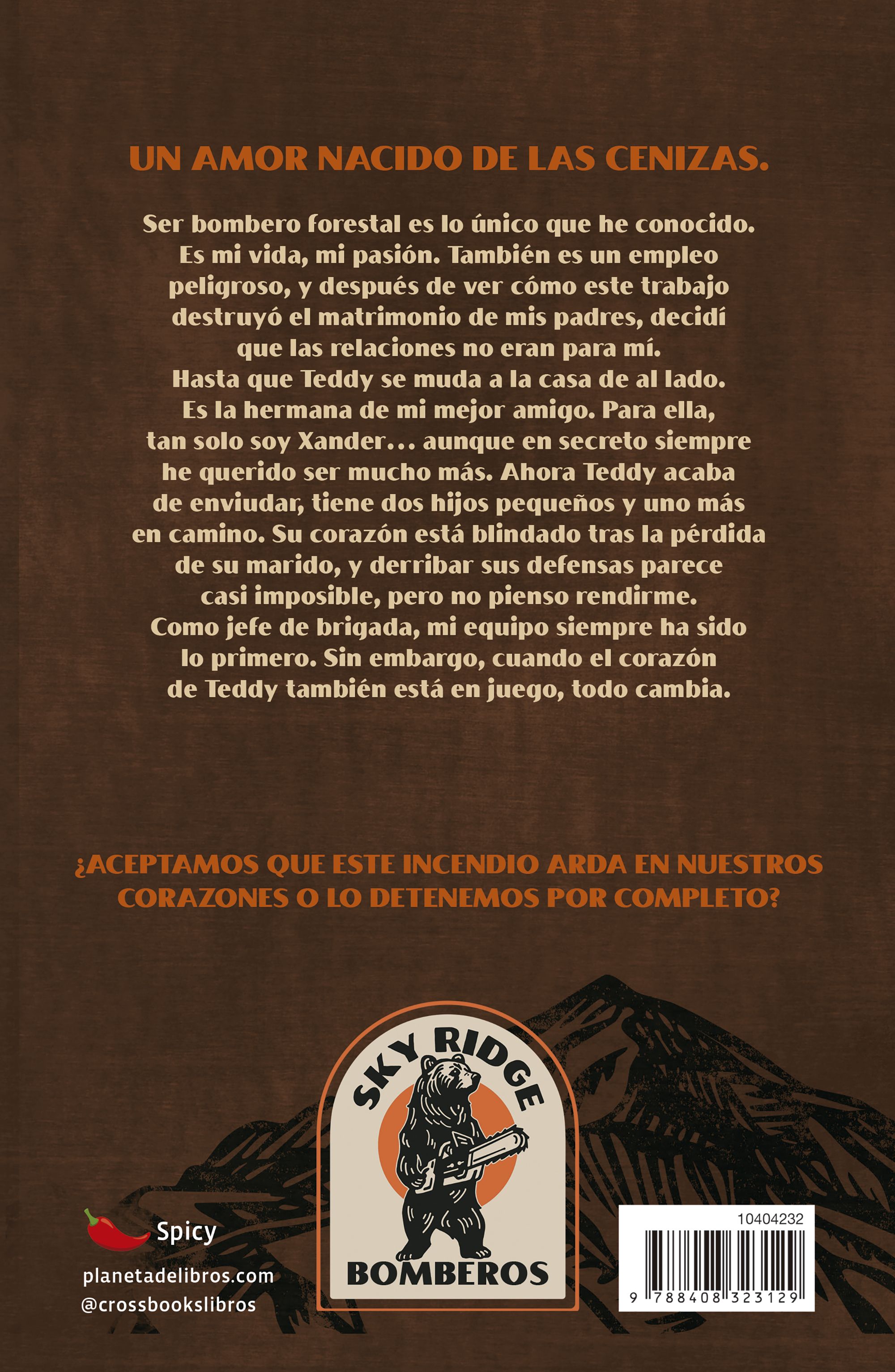 Miniatura contraportada Incendio