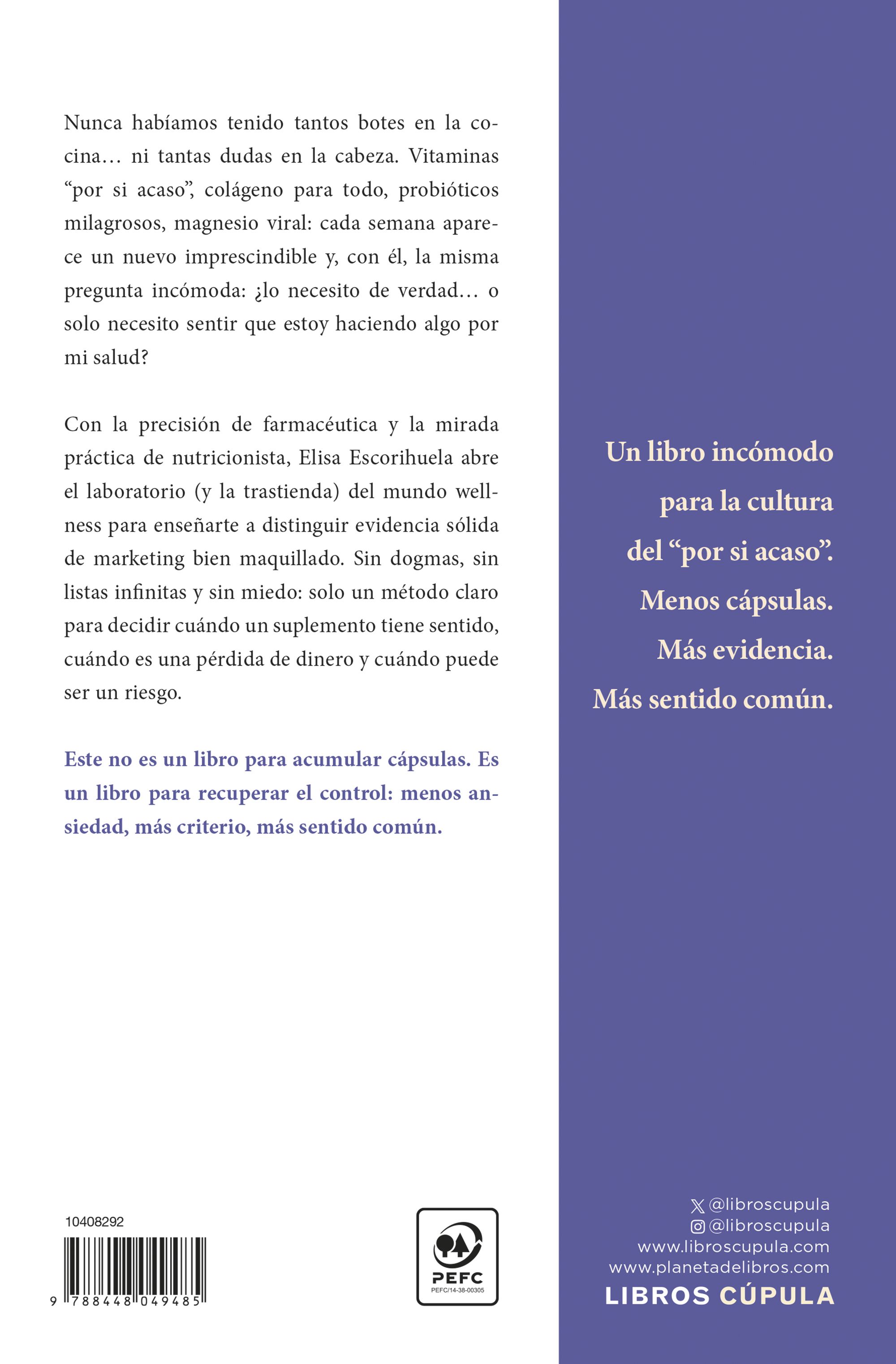 Miniatura contraportada Los suplementos a debate