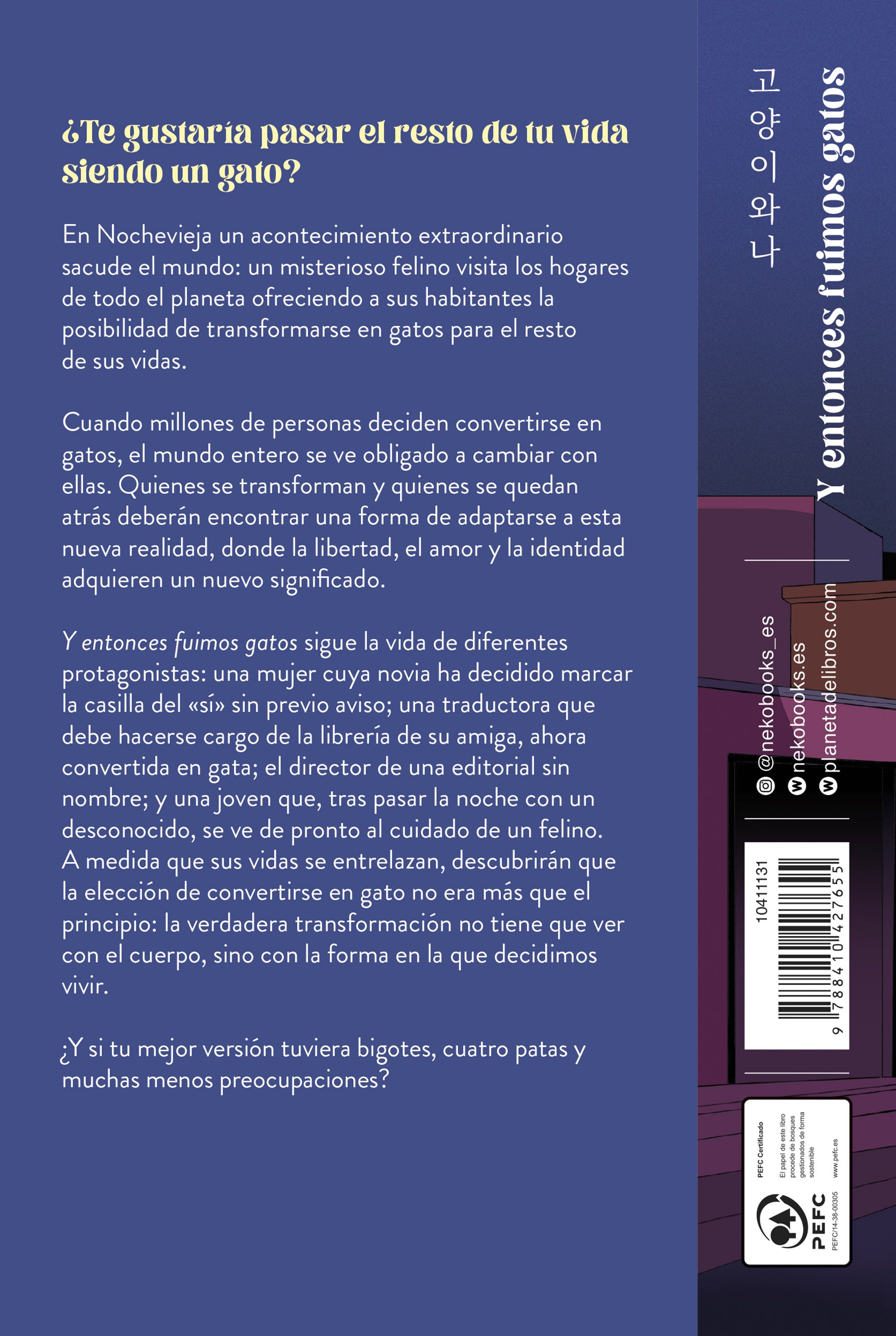 Miniatura contraportada Y entonces fuimos gatos