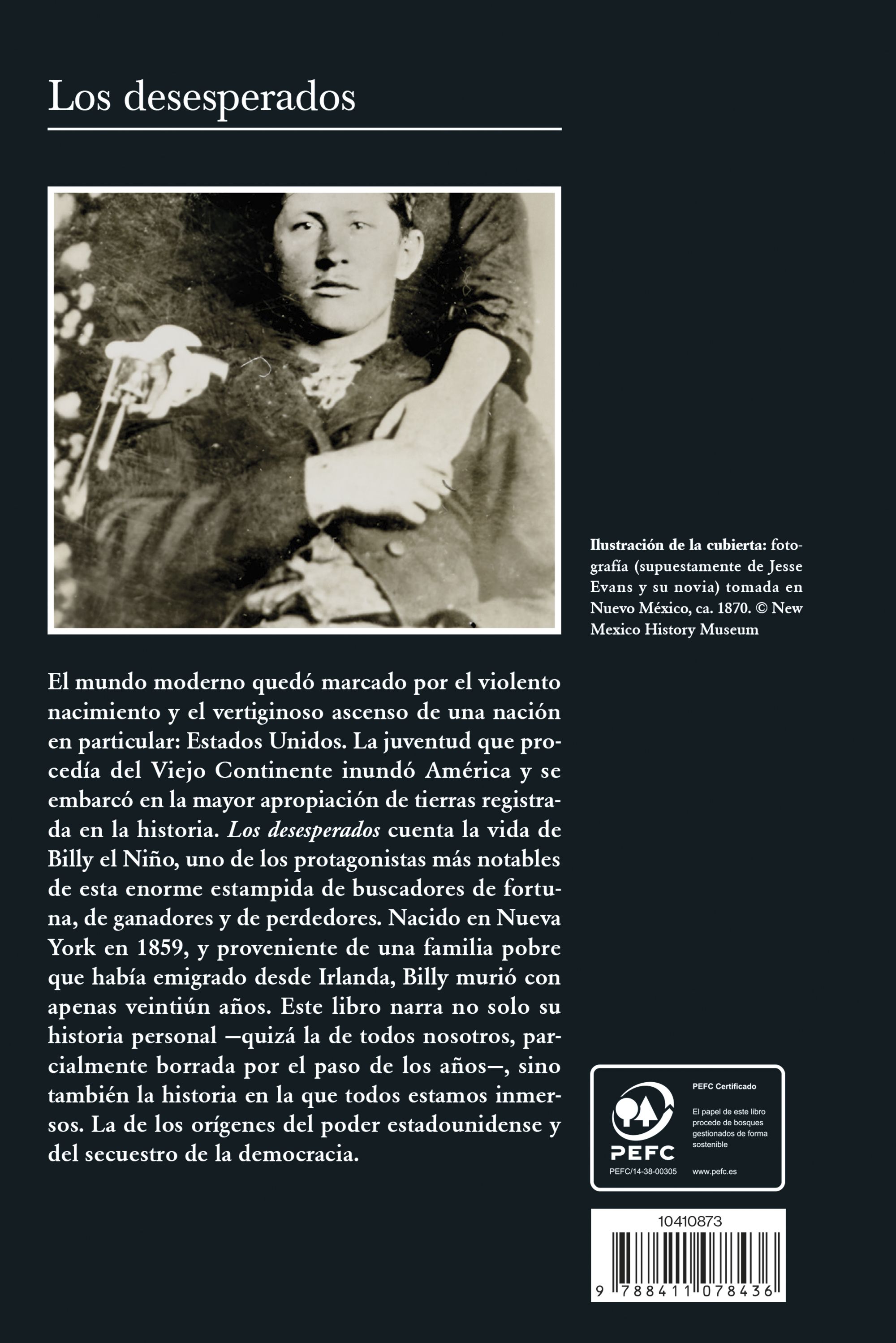 Miniatura contraportada Los desesperados