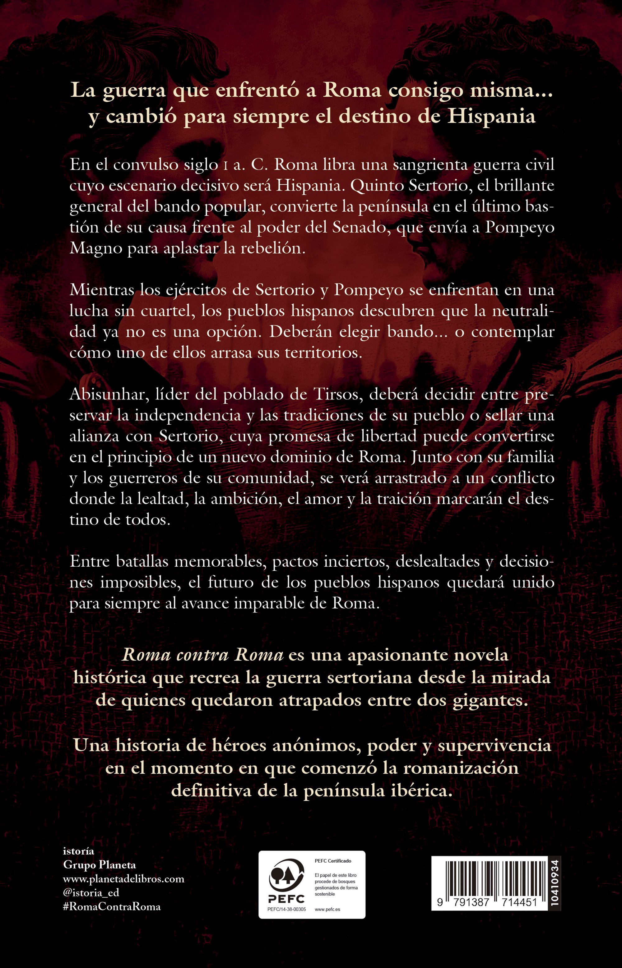 Miniatura contraportada Roma contra Roma