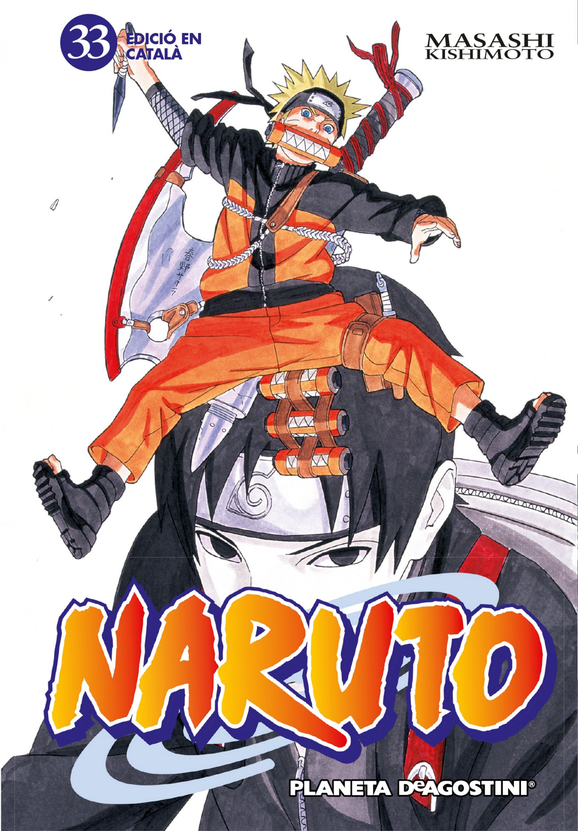 Portada Naruto Català n. 33/72