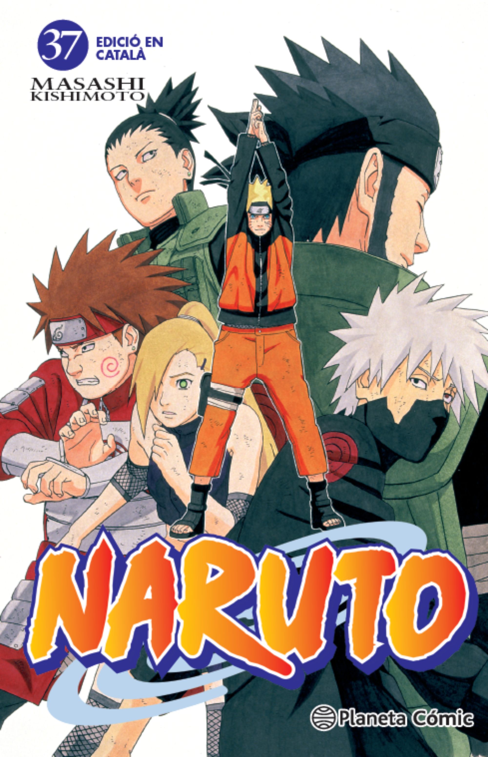 Portada Naruto Català n. 37/72