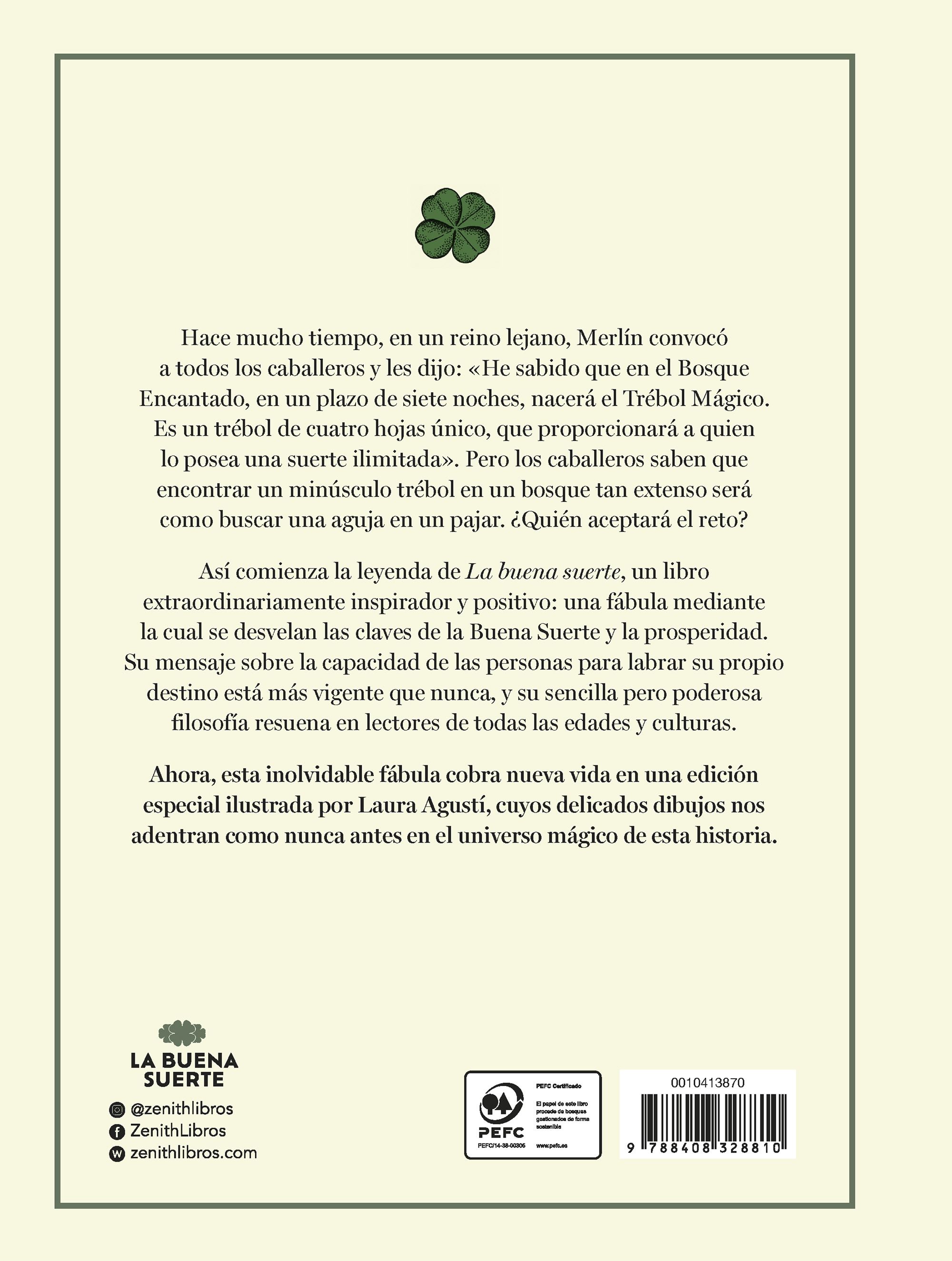 Miniatura contraportada La buena suerte (edición ilustrada)