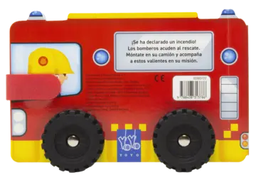Contraportada Sobre ruedas. Los bomberos