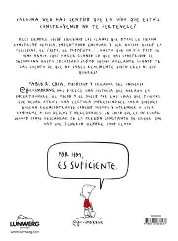 Contraportada Las vidas que construimos cuando todo se derrumba