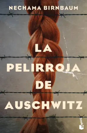 Portada La pelirroja de Auschwitz