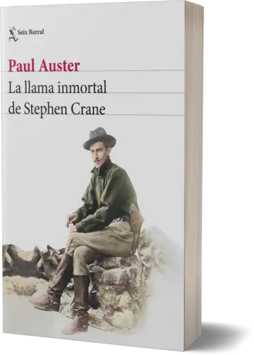 Portada La llama inmortal de Stephen Crane (Edición mexicana)