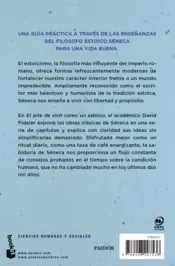 Miniatura contraportada El arte de vivir como un estoico