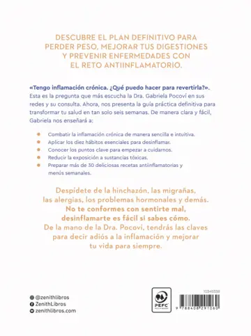 Contraportada La solución para la inflamación