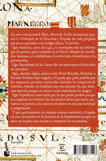 Contraportada Nada por lo que pedir perdón