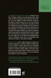 Miniatura contraportada La soledad de los números primos