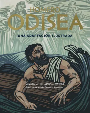 Portada Odisea. Una adaptación ilustrada